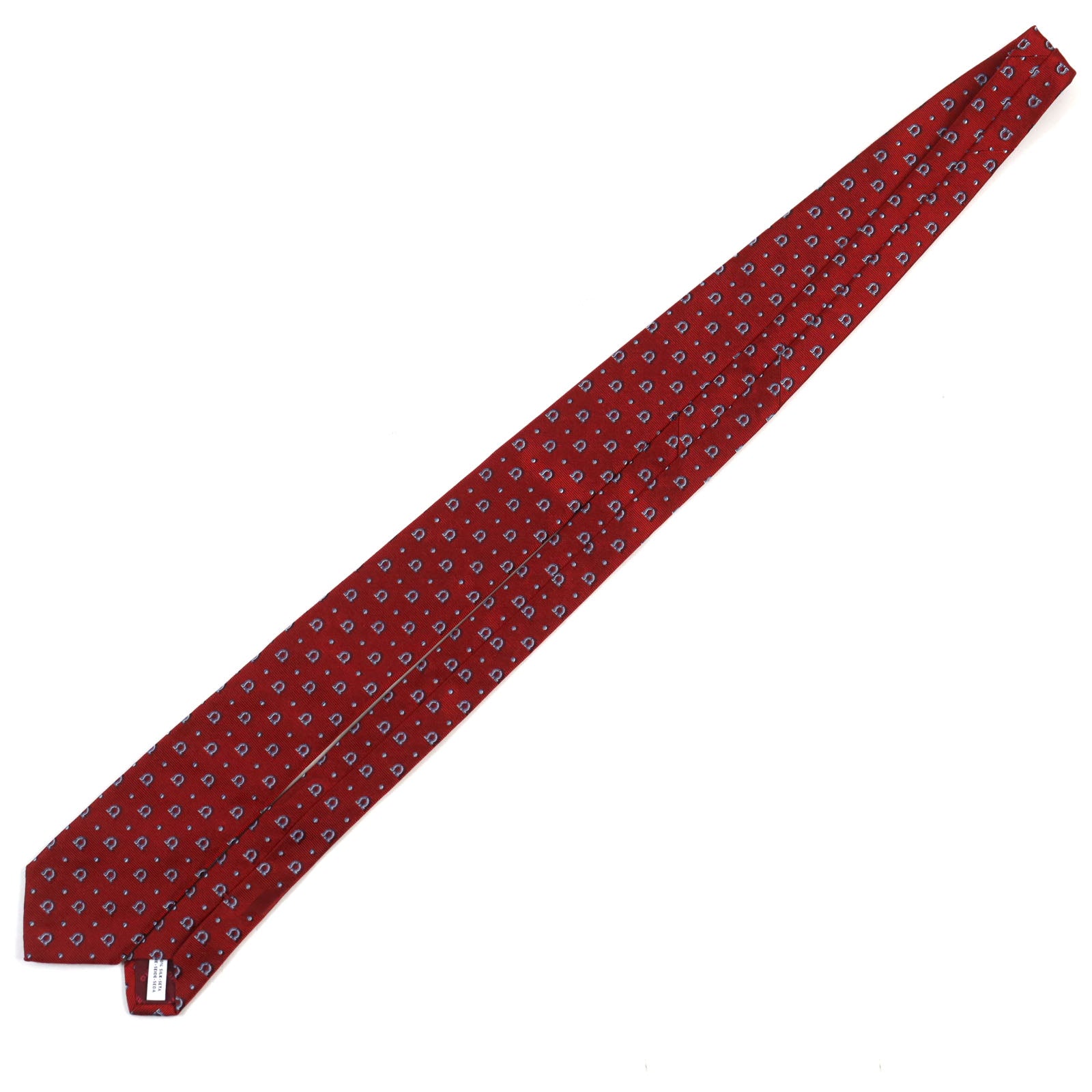 Ferragamo Silk Gancini Polka Dot Tie