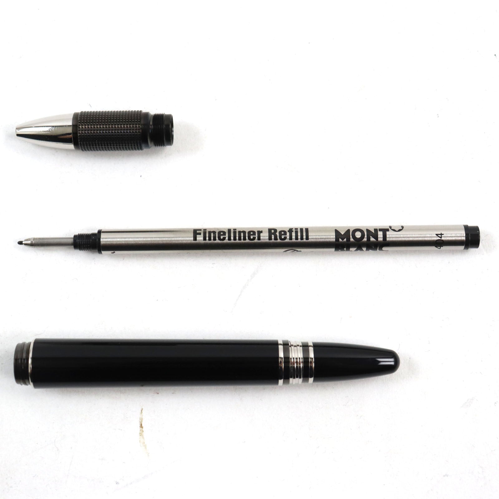 Montblanc Starwalker Fineliner Pen Black Silver