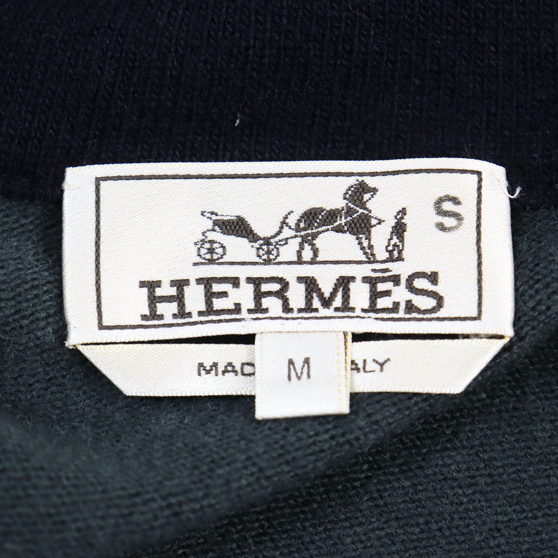 Hermes Wool Cashmere Leather Zip Up Parker