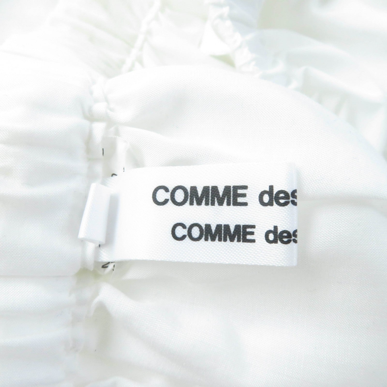 COMME des GARCONS See-through Flare Skirt White S