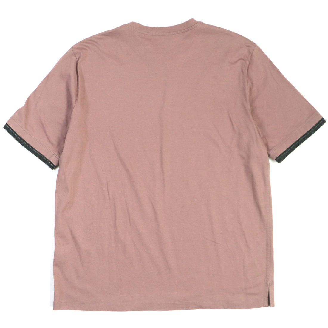 HERMES Cotton Crew Neck T-Shirt Smoky Pink S