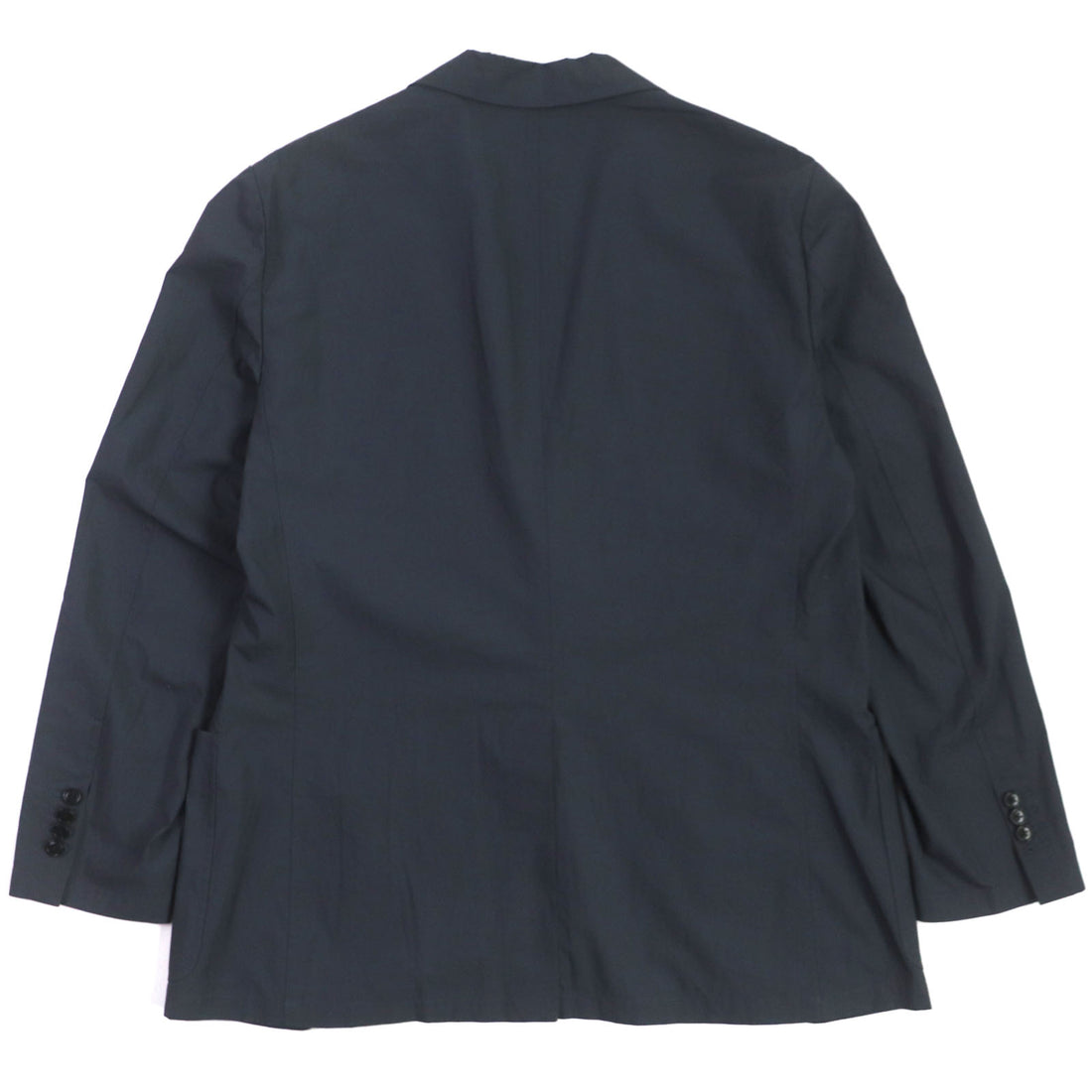 Hermes Cotton Single Tailored Jacket Navy