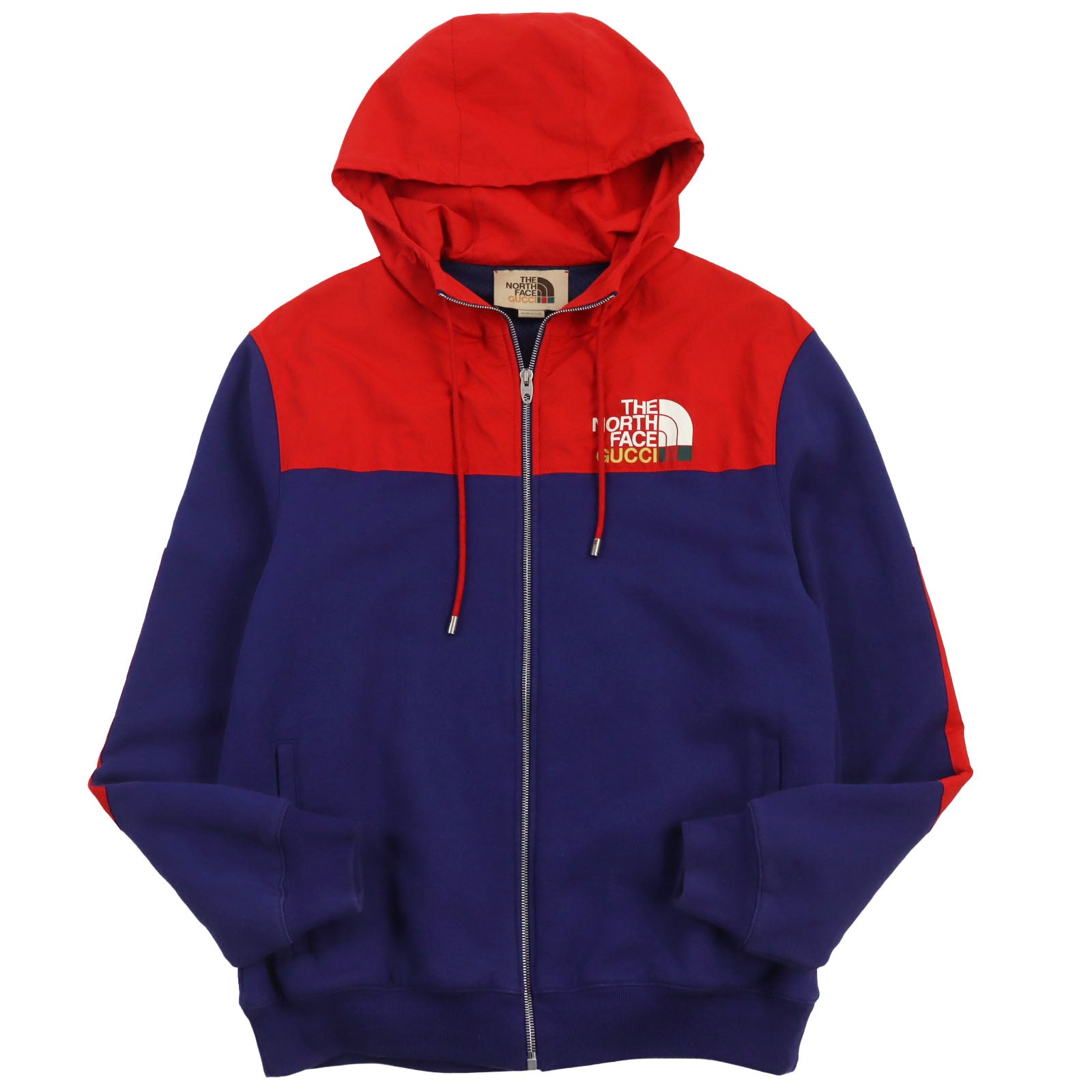 Gucci The North Face Logo Zip-Up Sweatshirt S