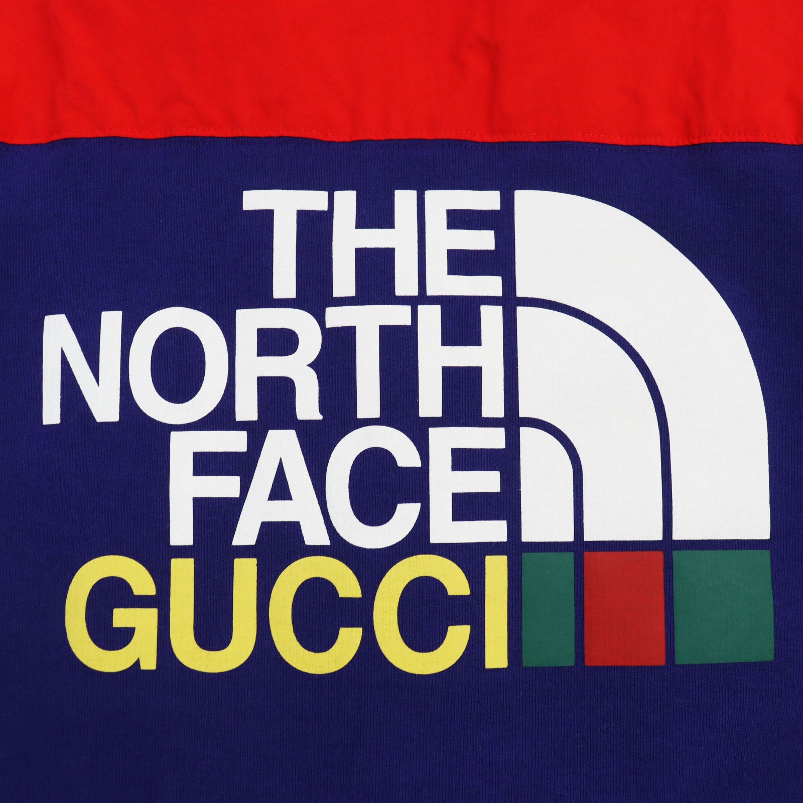 Gucci The North Face Logo Zip-Up Sweatshirt S