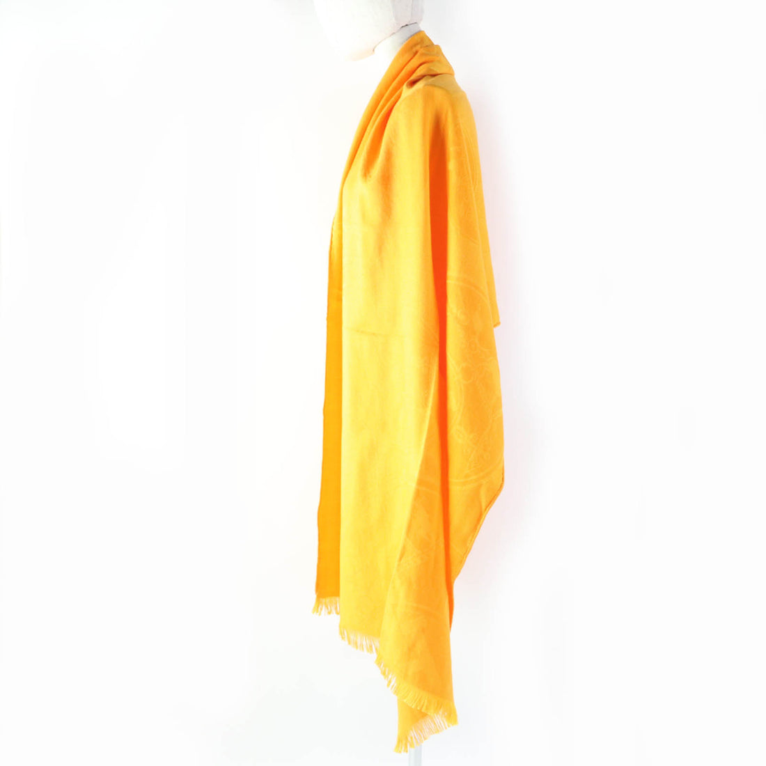 Hermes New Libris Cashmere Silk Shawl