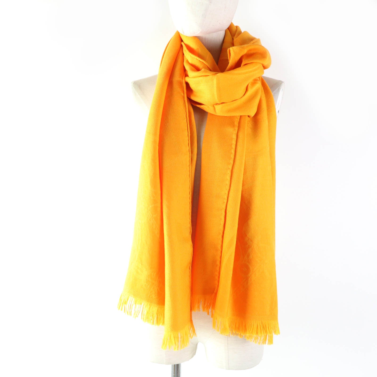 Hermes New Libris Cashmere Silk Shawl