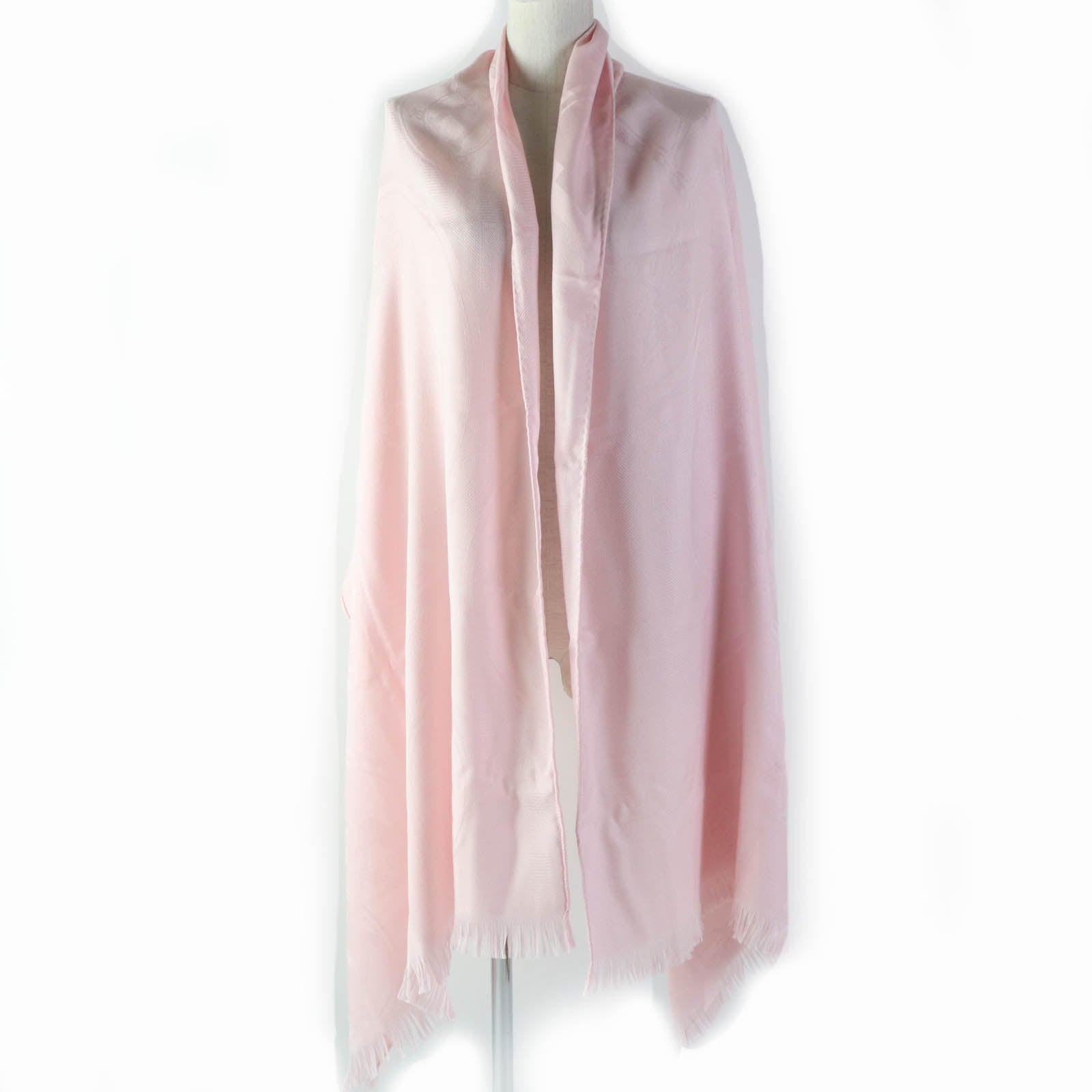 Hermes New Libris Cashmere Silk Shawl