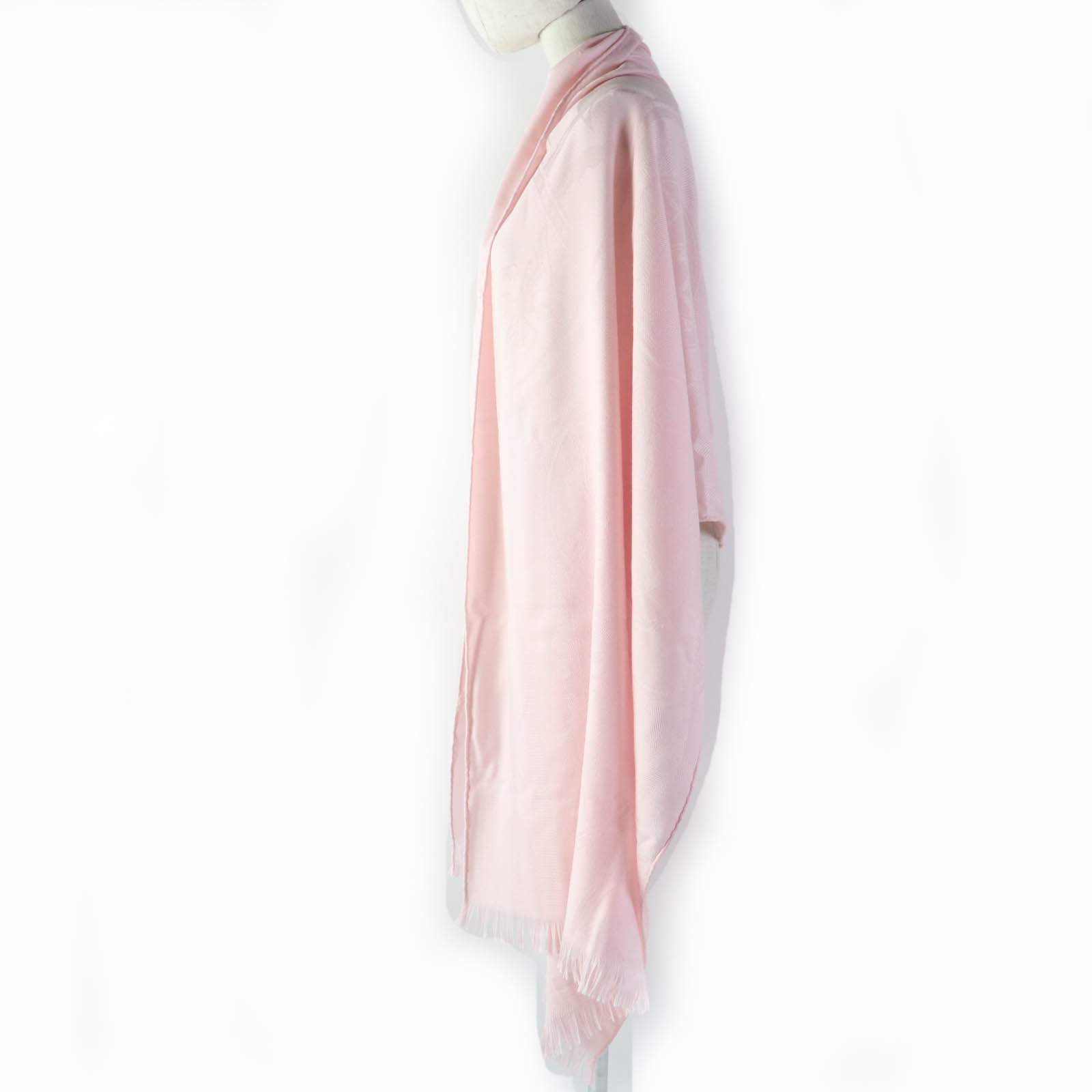 Hermes New Libris Cashmere Silk Shawl