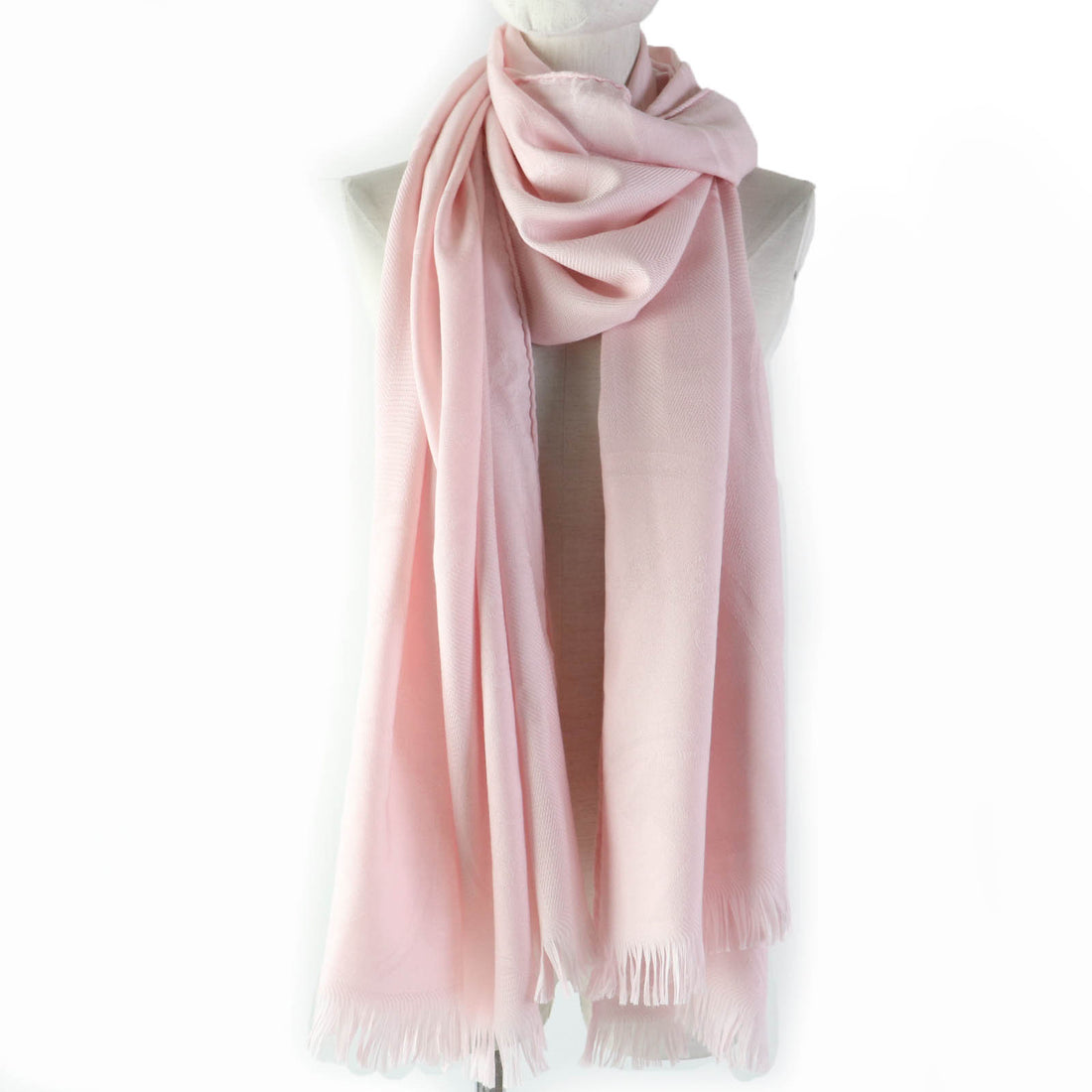 Hermes New Libris Cashmere Silk Shawl