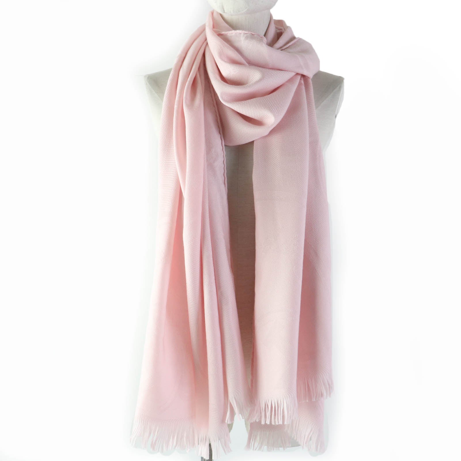 Hermes New Libris Cashmere Silk Shawl