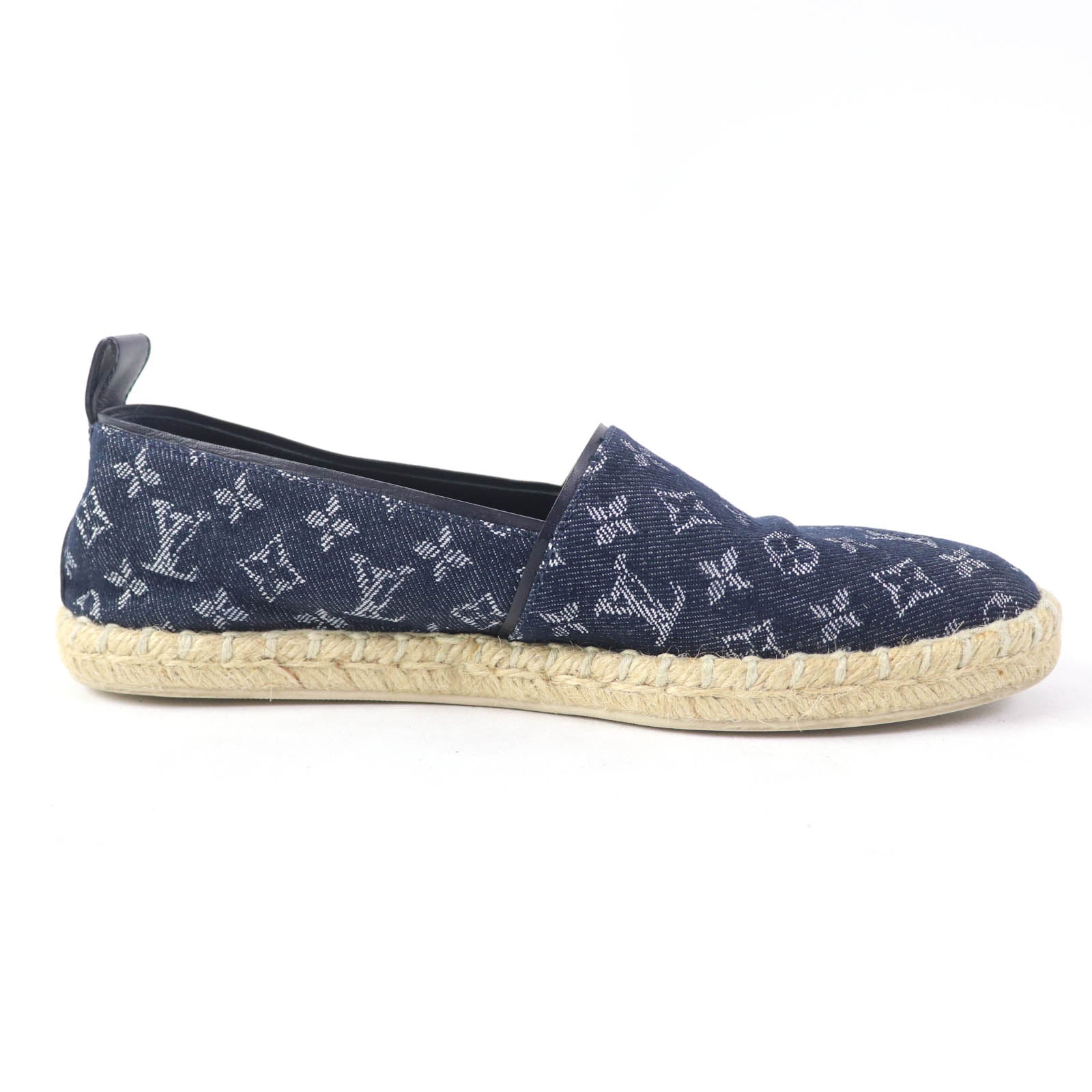 Louis Vuitton Monogram Denim Espadrilles Flats