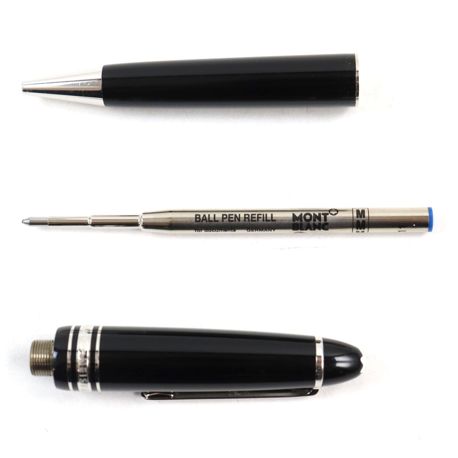 Montblanc Meisterstck Ballpoint Pen Black Silver