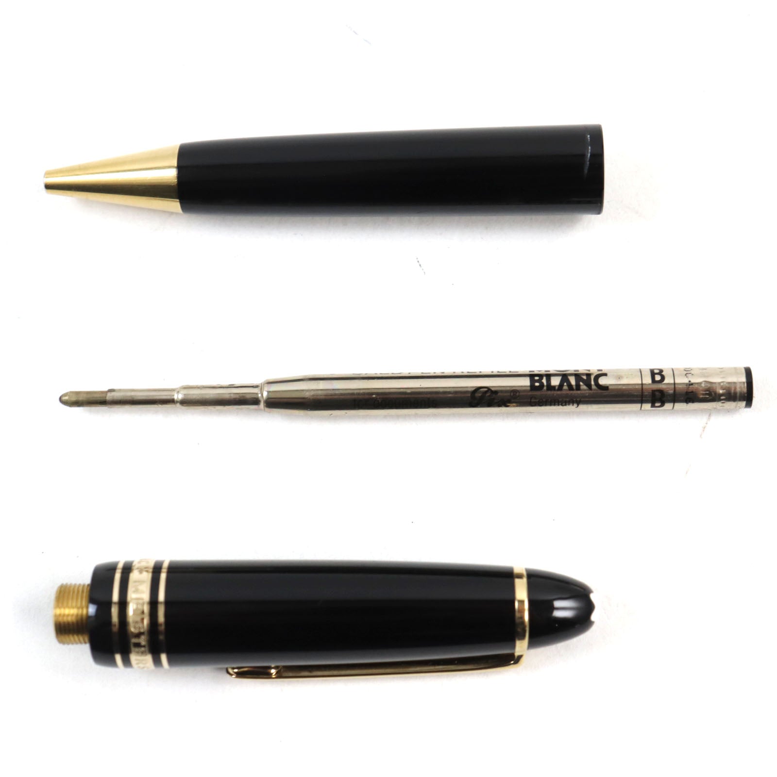 Montblanc Meisterstck Ballpoint Pen Black Gold