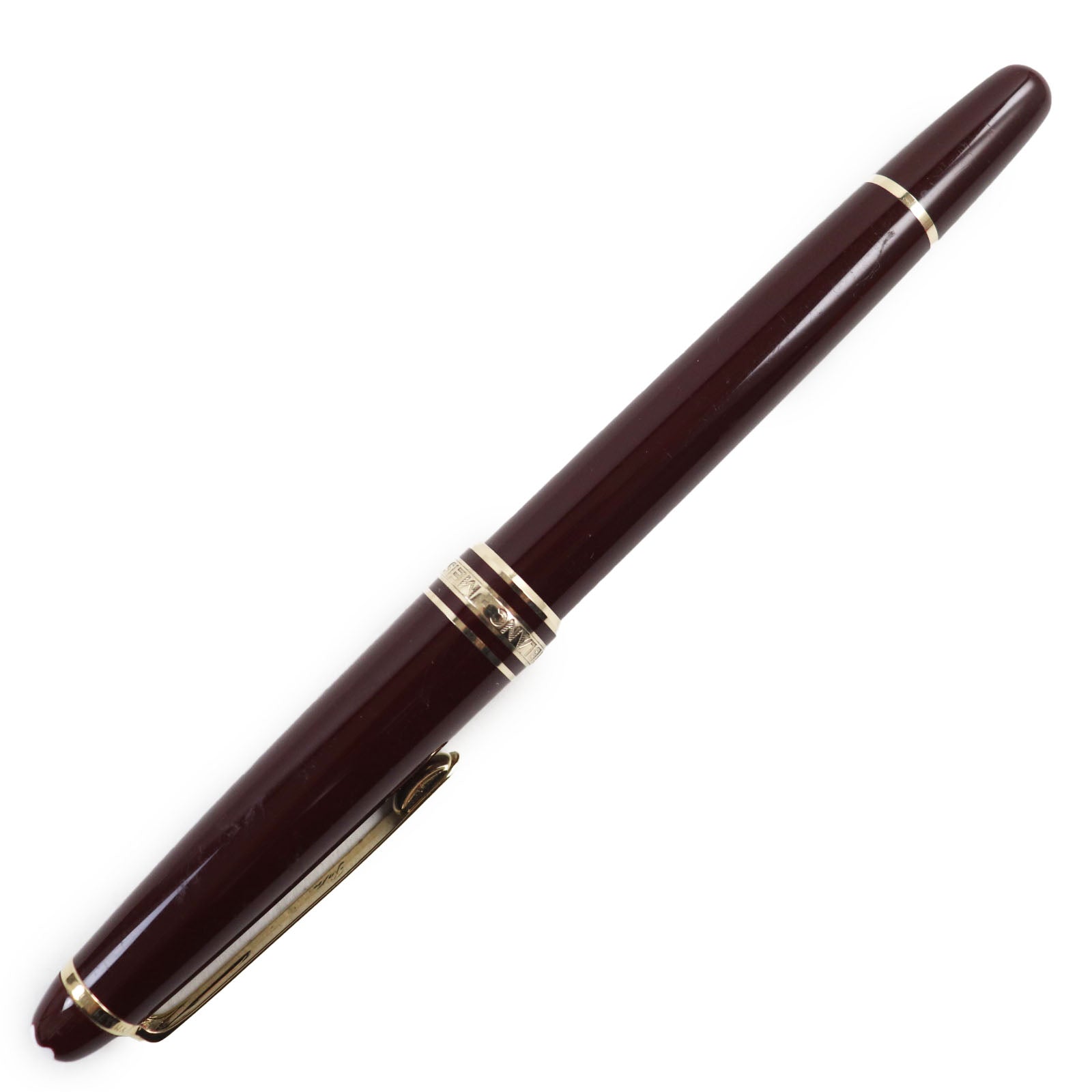 Montblanc Meisterstuck Ballpoint Pen Bordeaux Gold