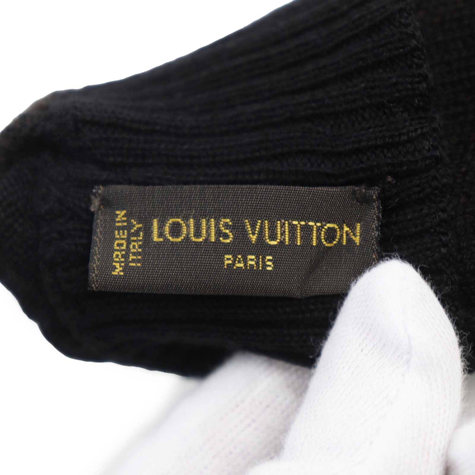 Louis Vuitton Damier Wool LV Logo Gloves