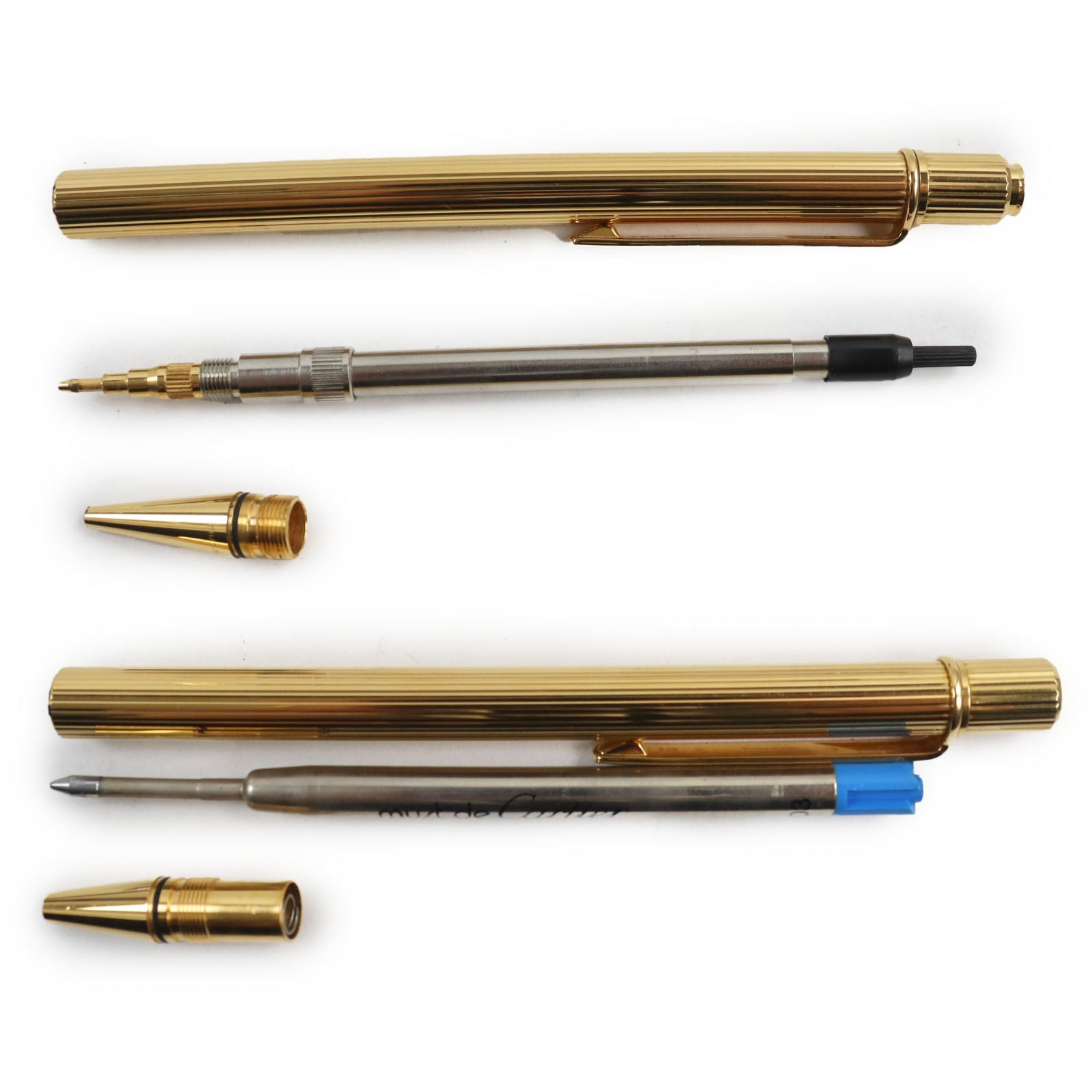 Cartier Must Do Pen Set Gold