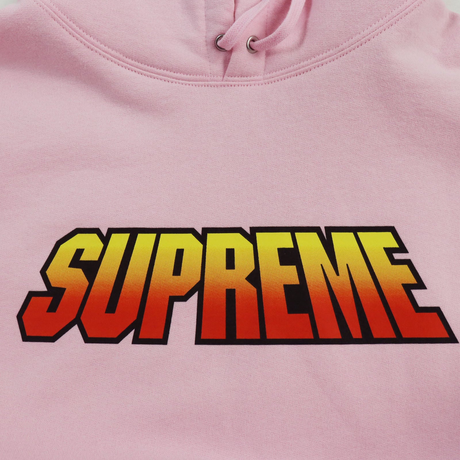 Supreme Gradient Hooded Sweatshirt Pink M