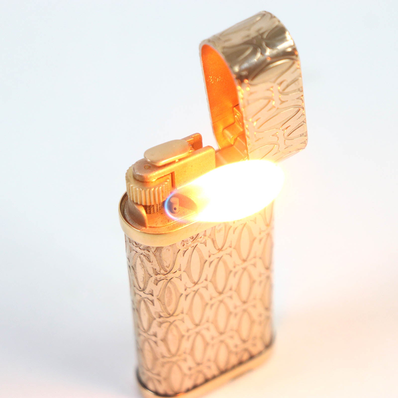 Cartier Godron Happy Birthday 2C Lighter