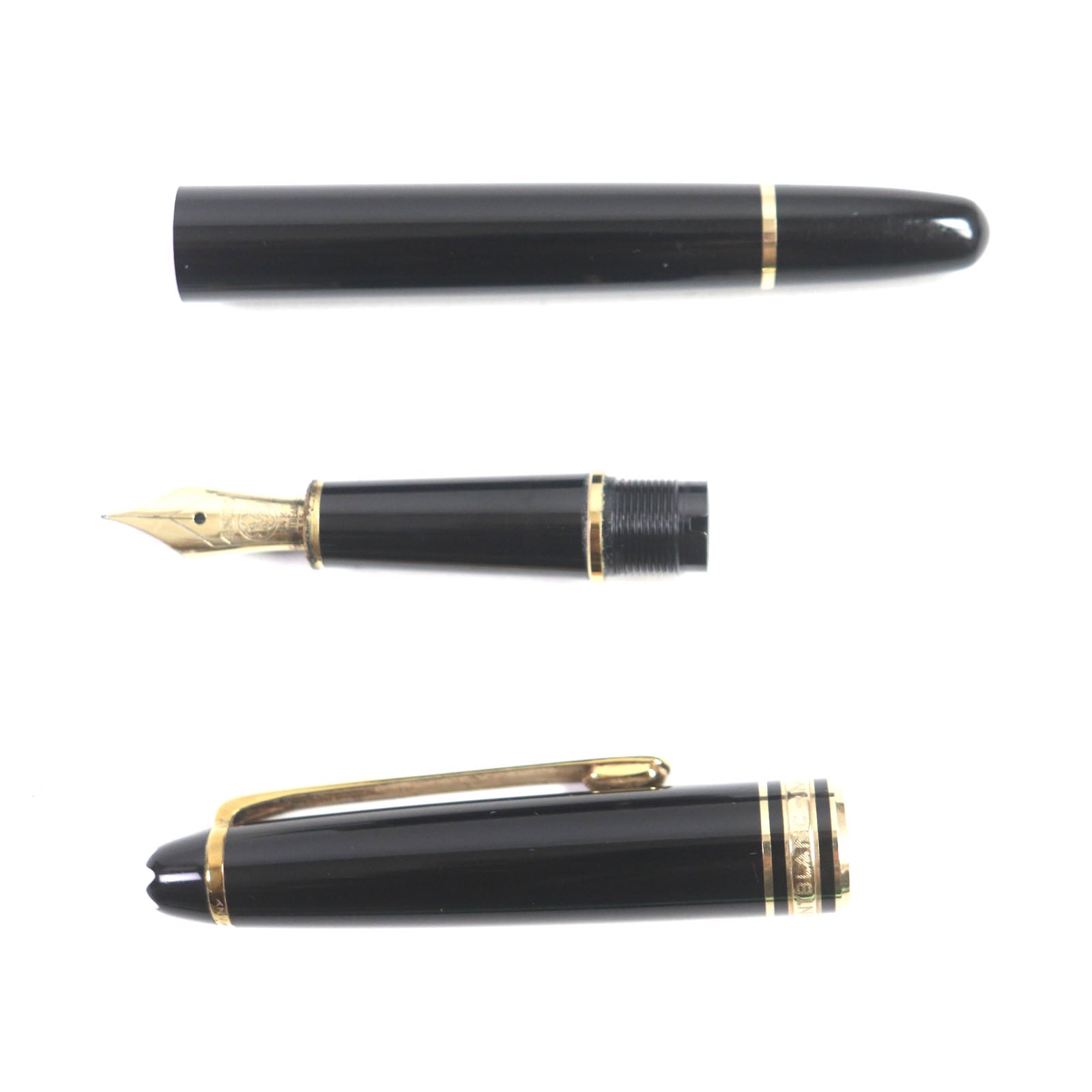 Montblanc Meisterstck K14 F Fountain Pen Black