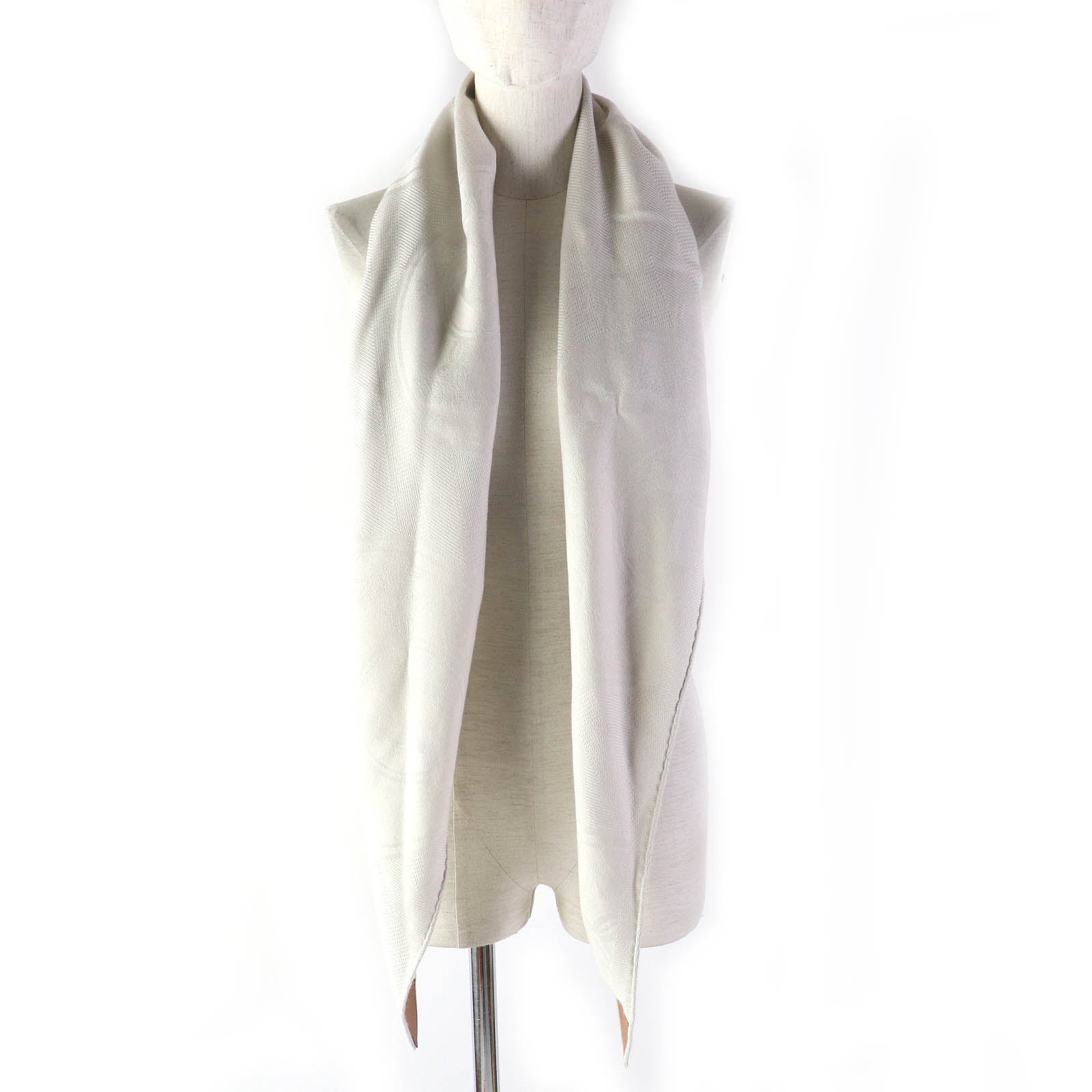 Hermes Losange New Libris Cashmere Silk Shawl