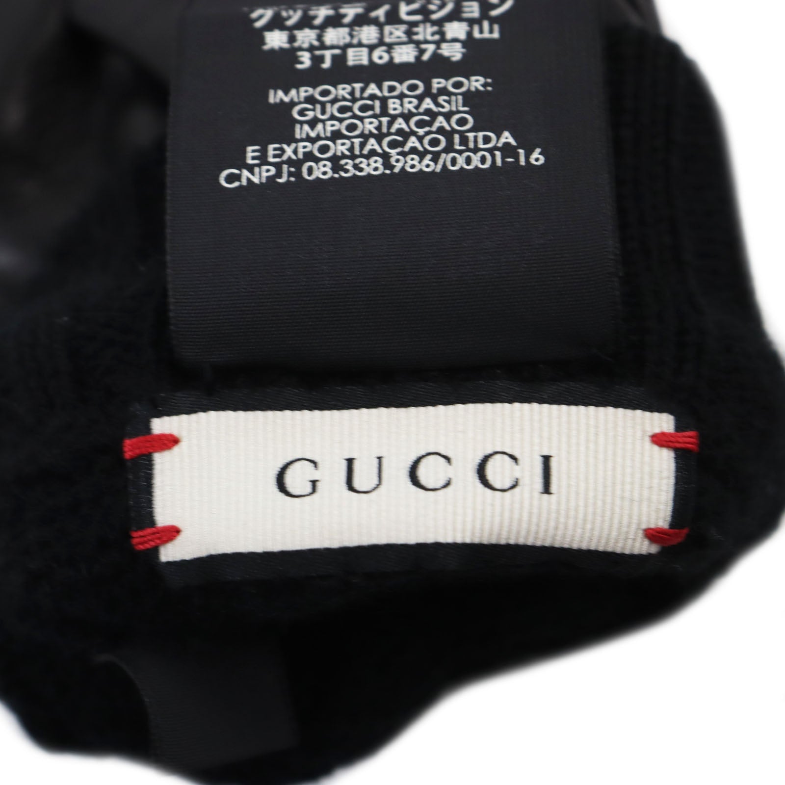 Gucci Lamb Leather Cashmere Logo Driving Gloves