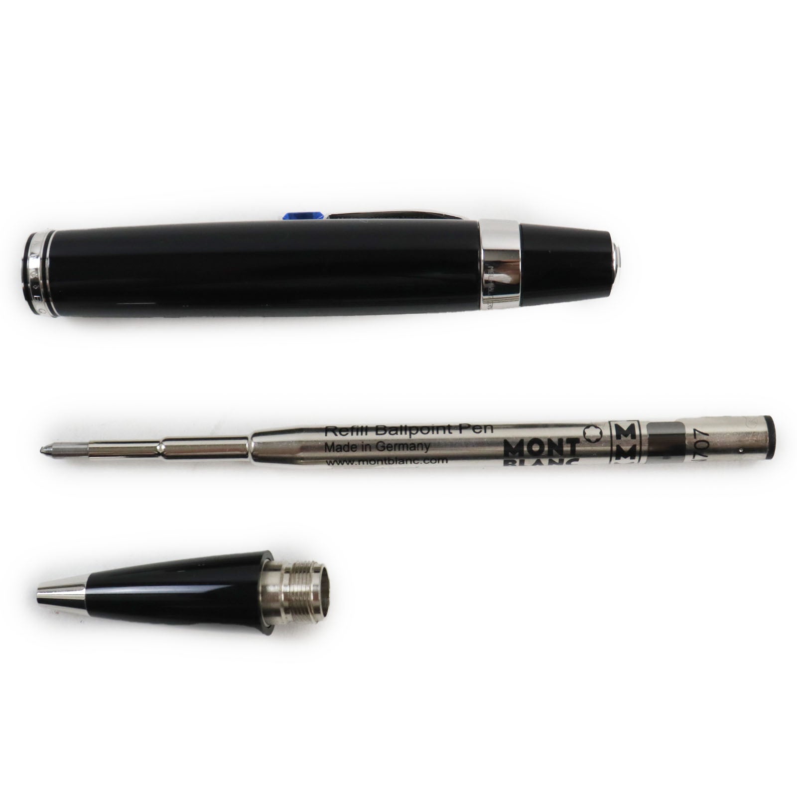 Montblanc Boheme Twist Ballpoint Pen Black Silver