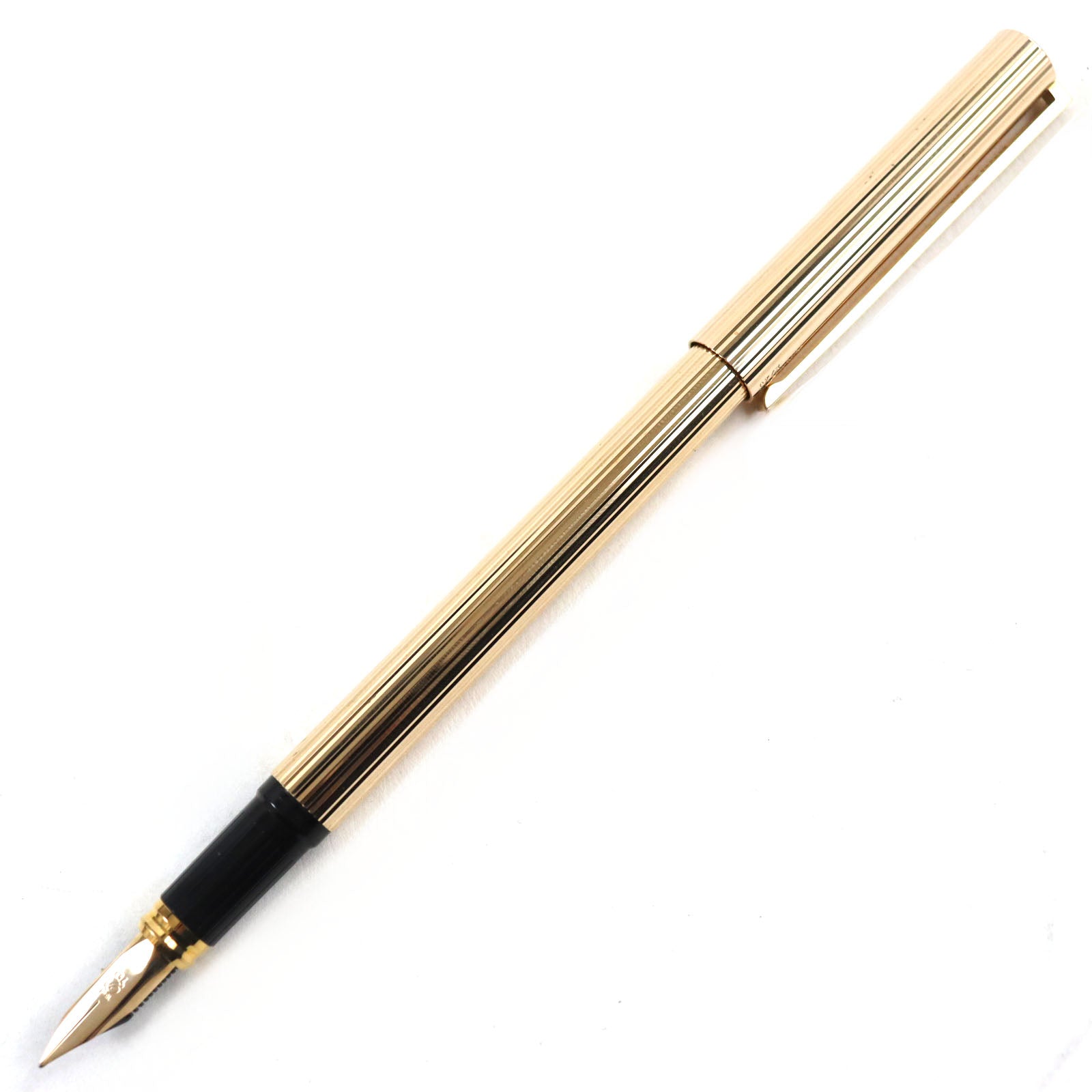 Dupont 18K Gold Fountain Pen, Made in France