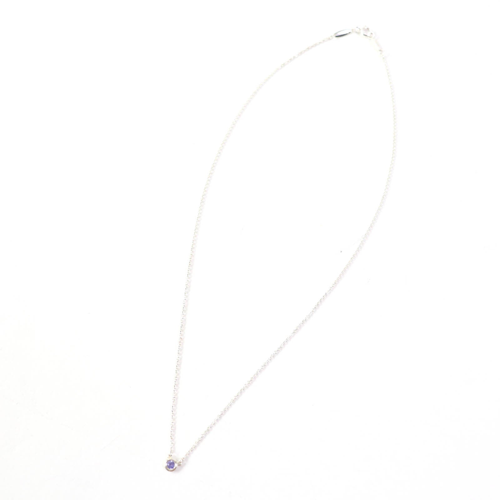 Tiffany & Co Tanzanite Necklace AG925 Silver