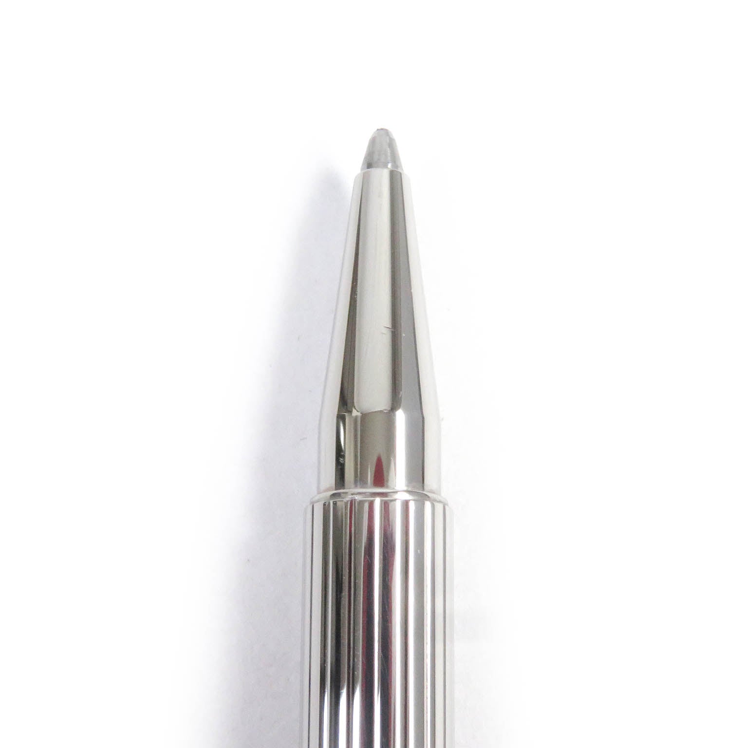 Faber Castell Stripe Twist Ballpoint Pen Silver