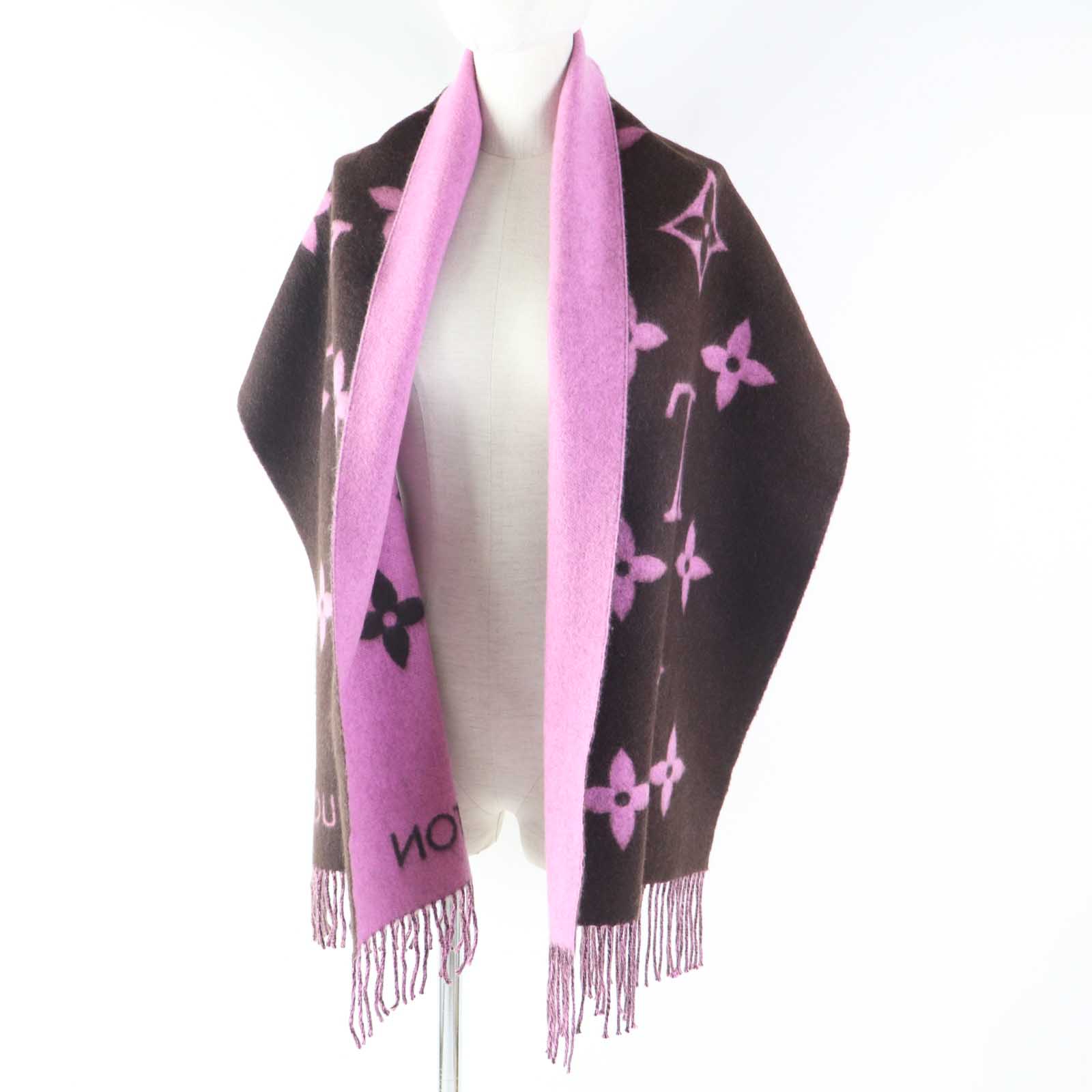 Louis Vuitton Cashmere Monogram Scarf M73665