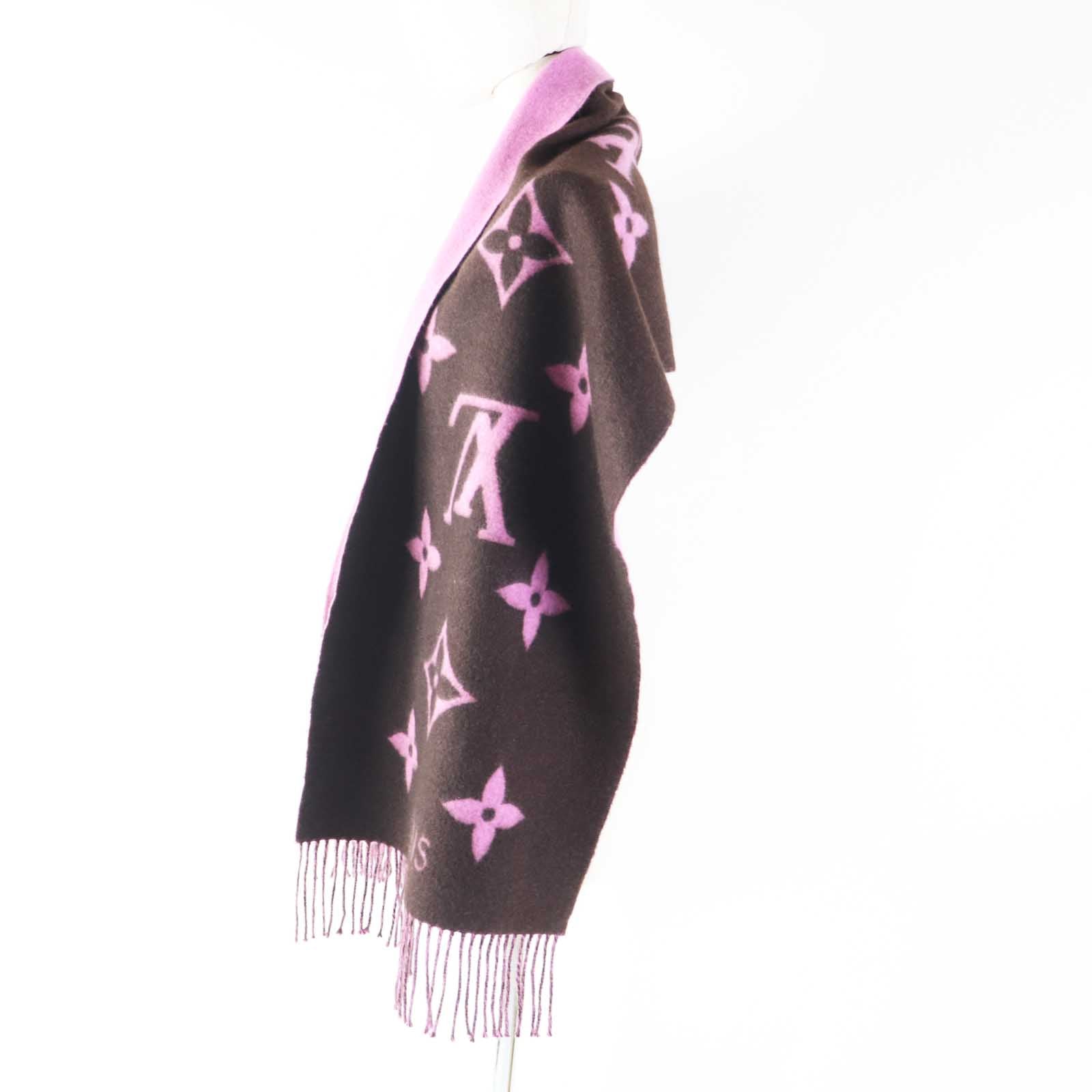 Louis Vuitton Cashmere Monogram Scarf M73665