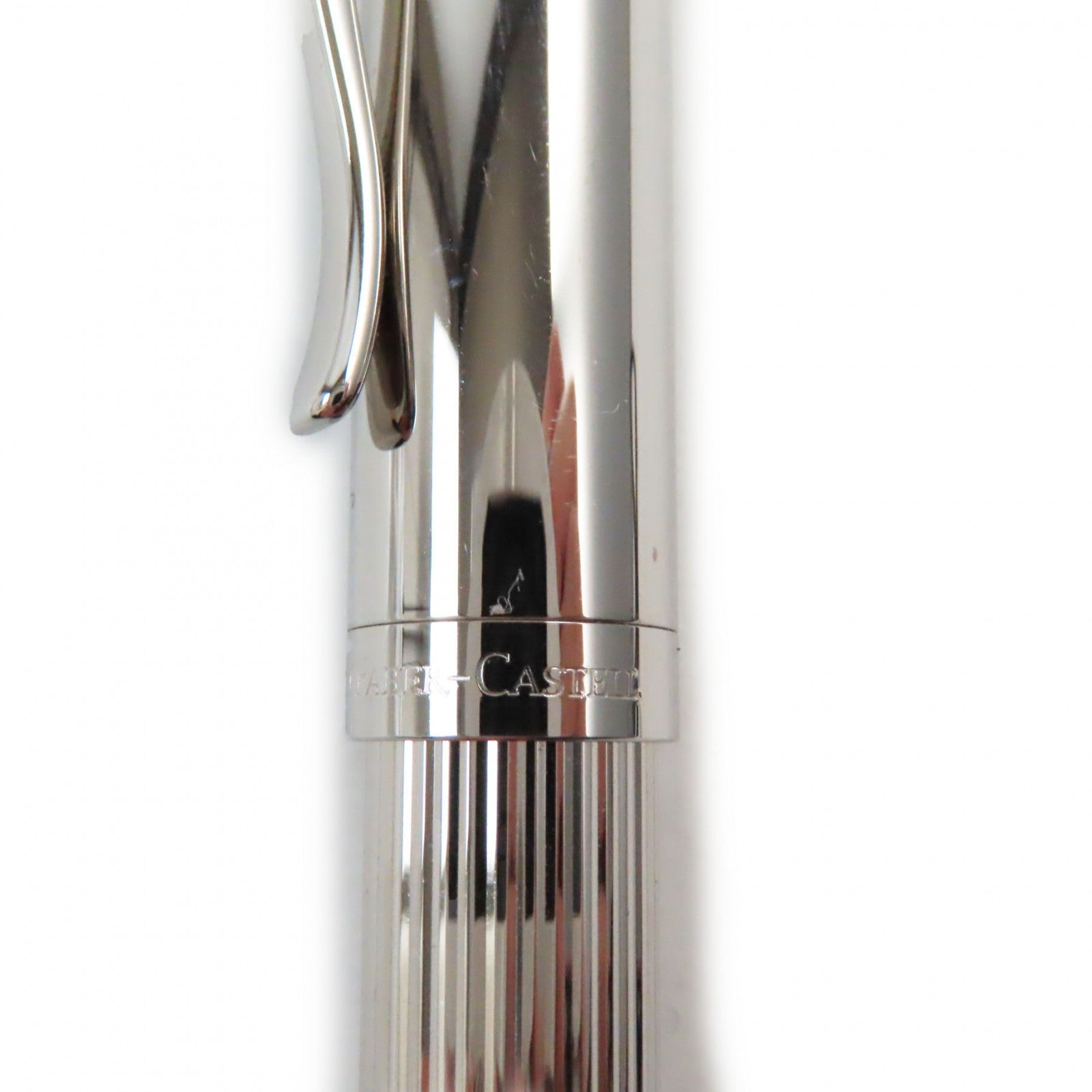 Faber-Castell 18K M Nib Fountain Pen Silver