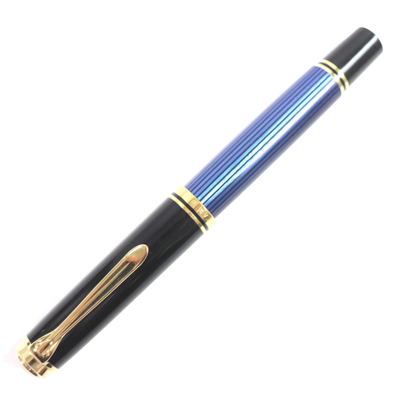 PERIKAN Sovereign 18K Fountain Pen F Nib Black Gold