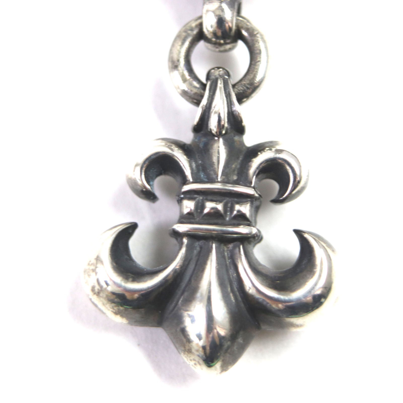 CHROME HEARTS Silver Flare Charm Pendant