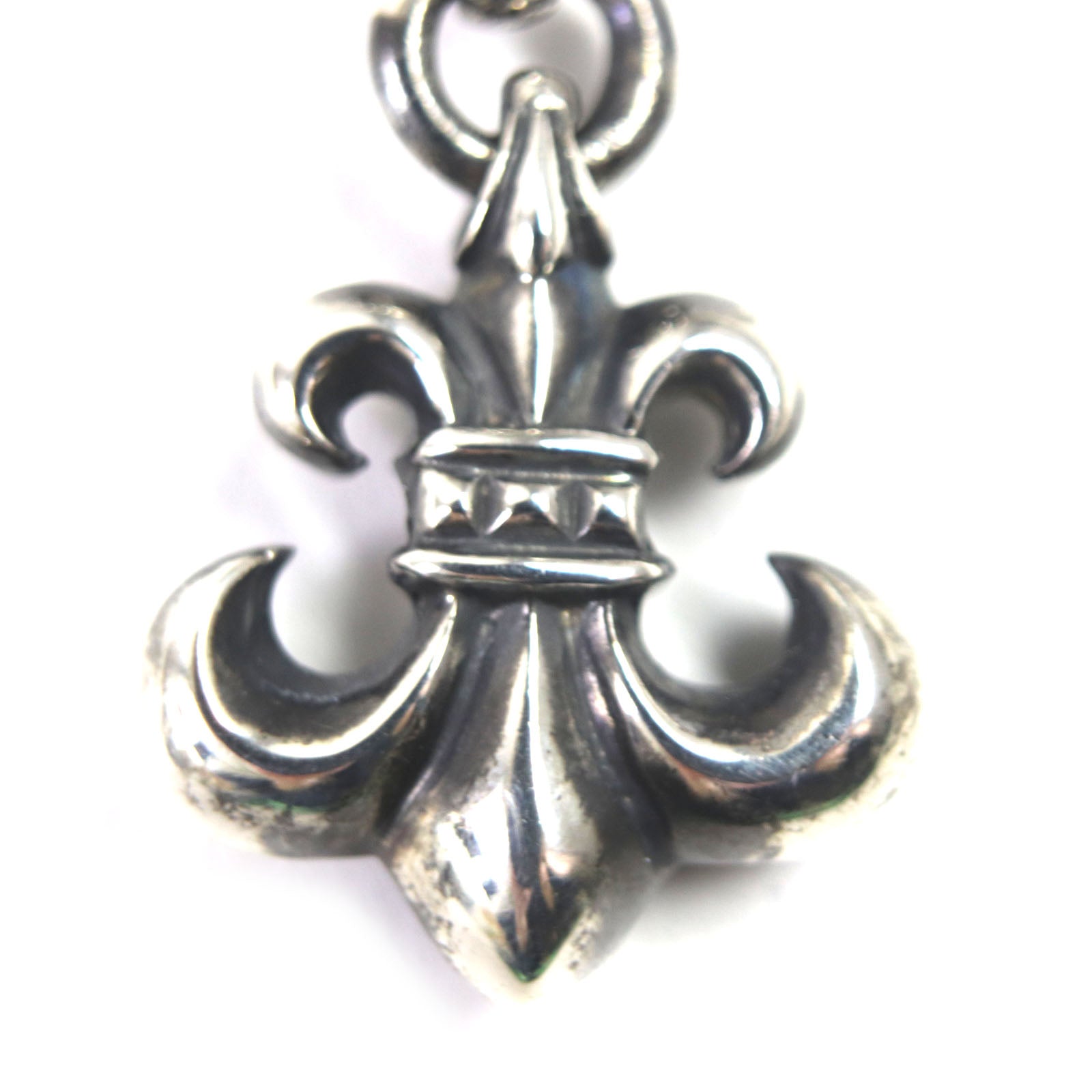 CHROME HEARTS Silver Flare Charm Pendant