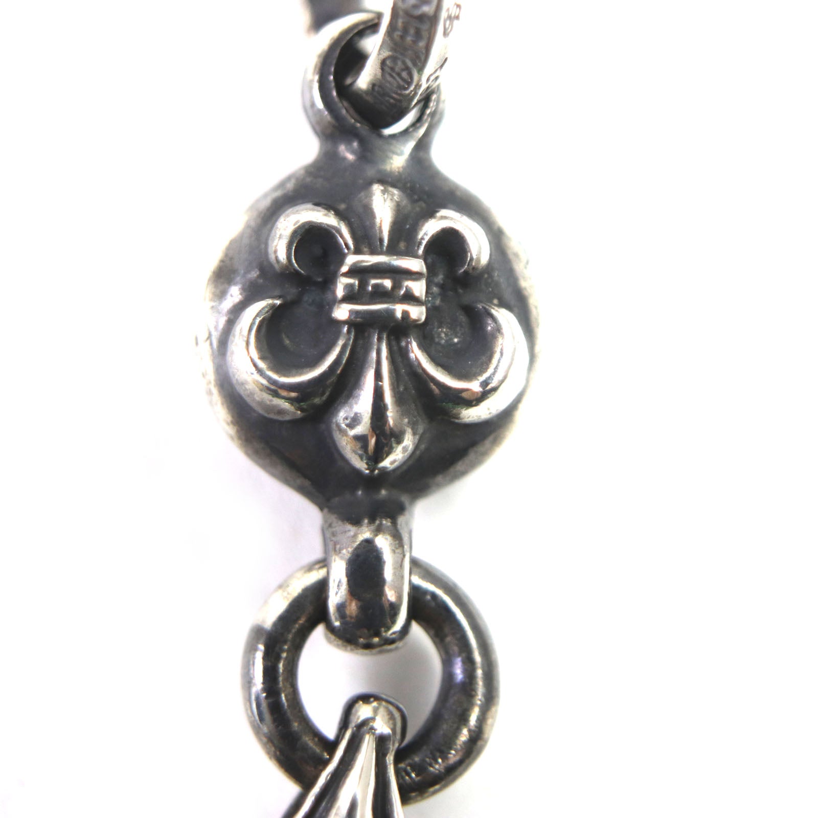 CHROME HEARTS Silver Flare Charm Pendant