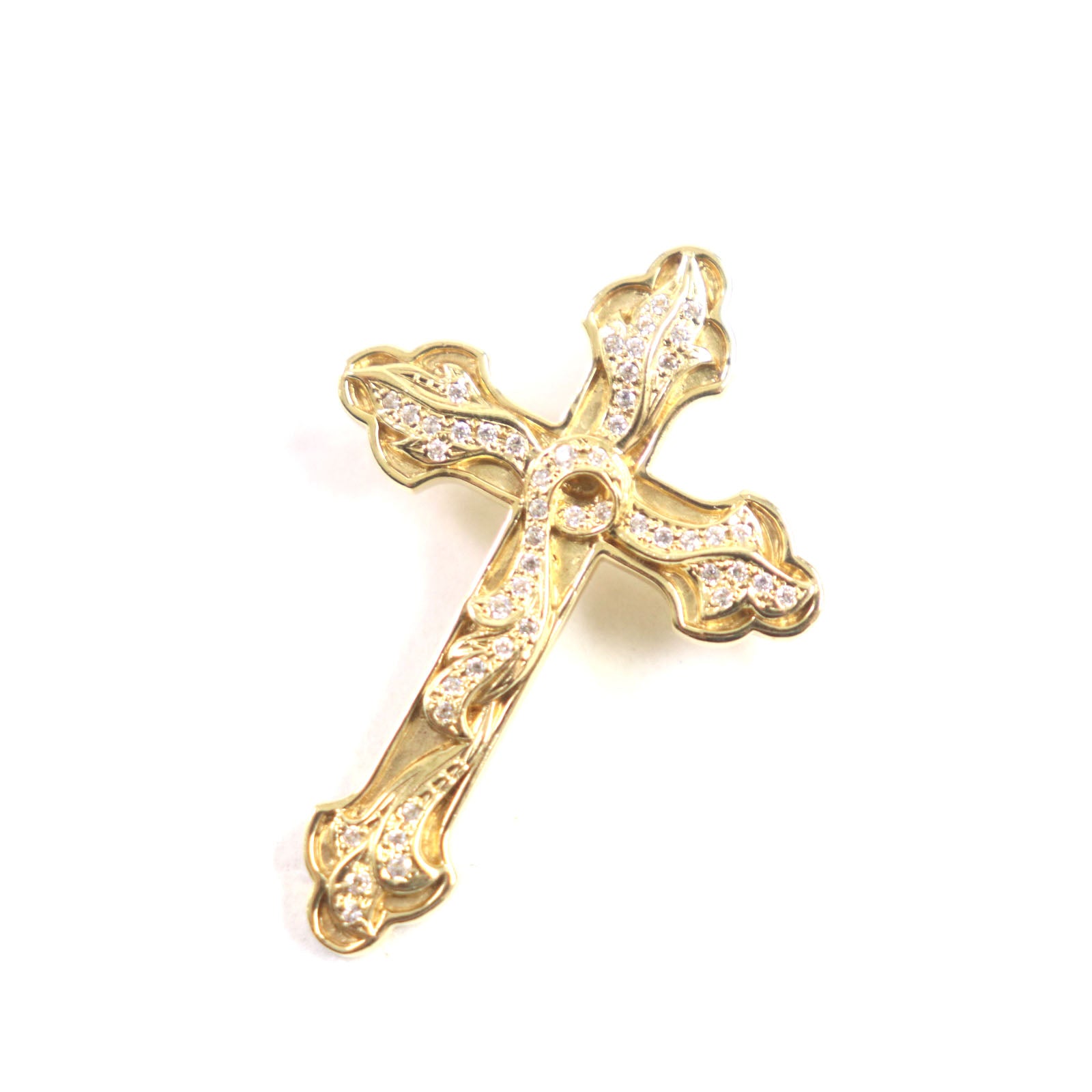 Justin Davis 18K Gold Cross Pendant