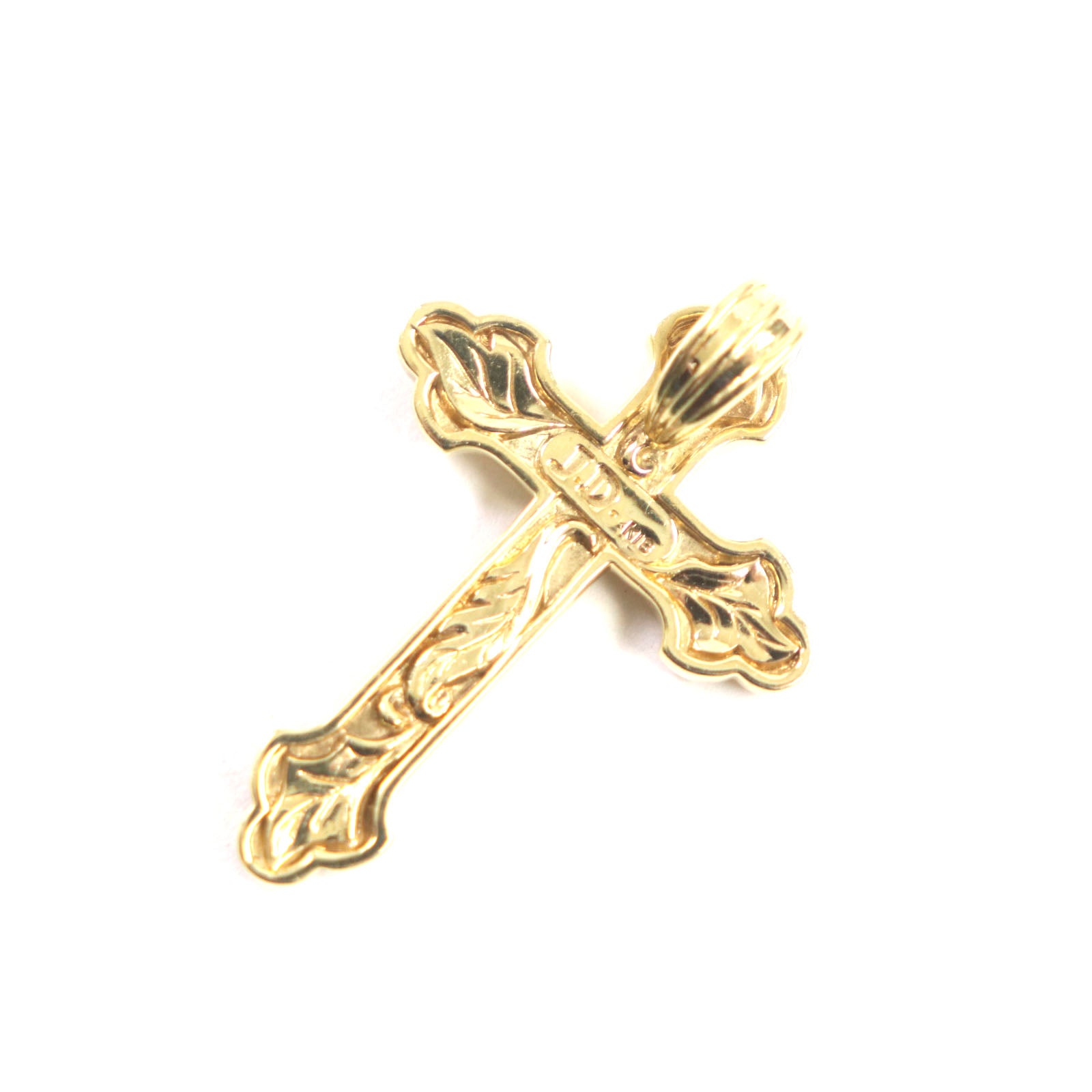 Justin Davis 18K Gold Cross Pendant