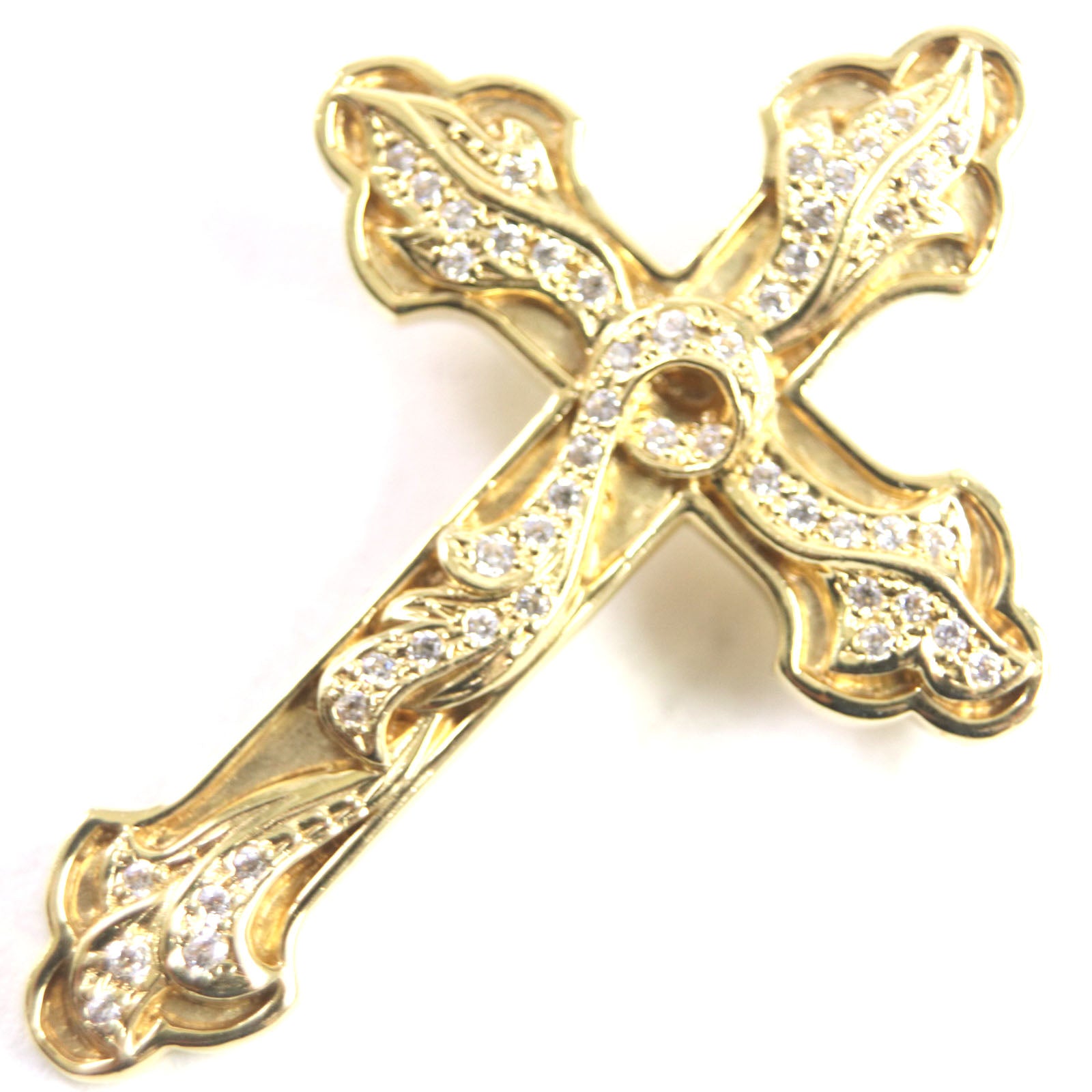 Justin Davis 18K Gold Cross Pendant