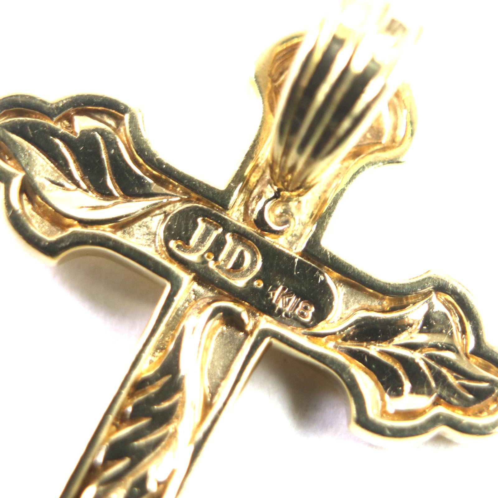 Justin Davis 18K Gold Cross Pendant