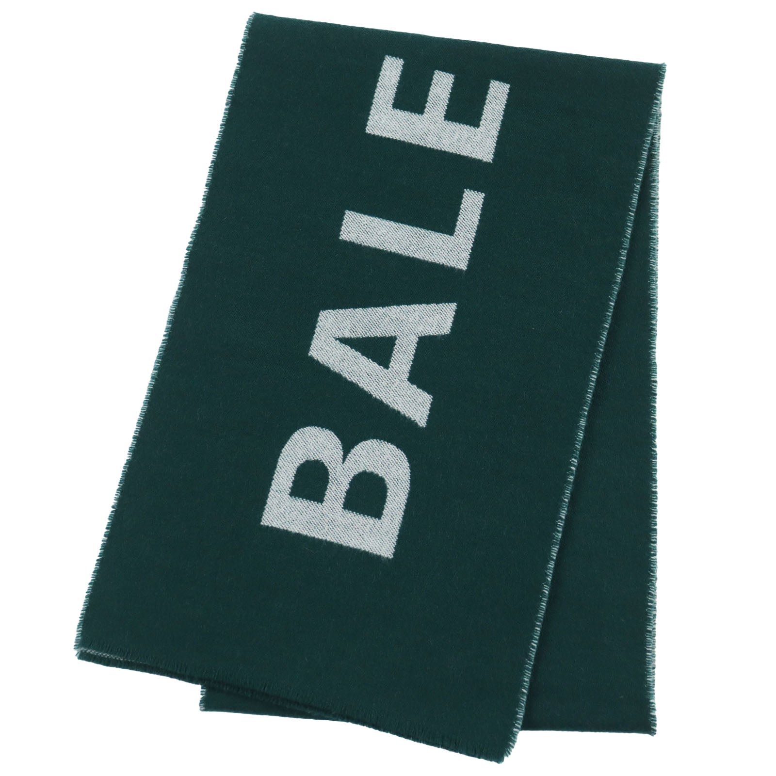 Balenciaga Wool Long Scarf with Logo