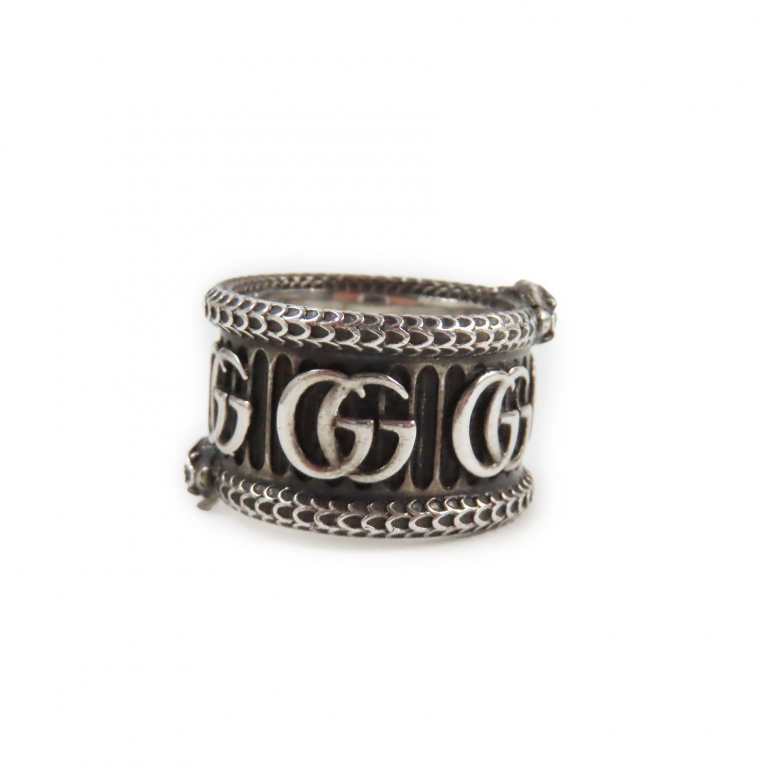 Gucci AG925 Snake & Double G Ring