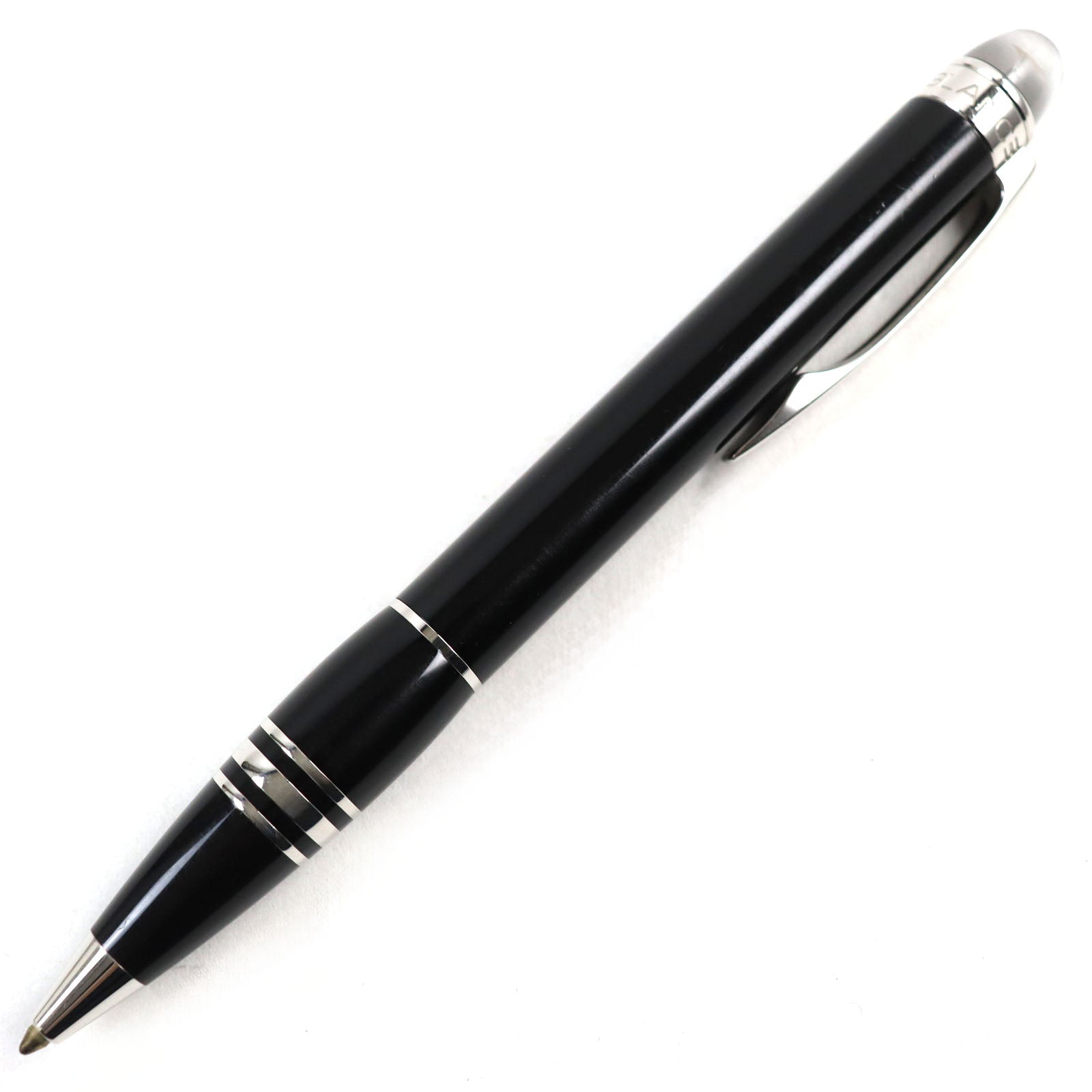 Montblanc Starwalker Ballpoint Pen Black Silver