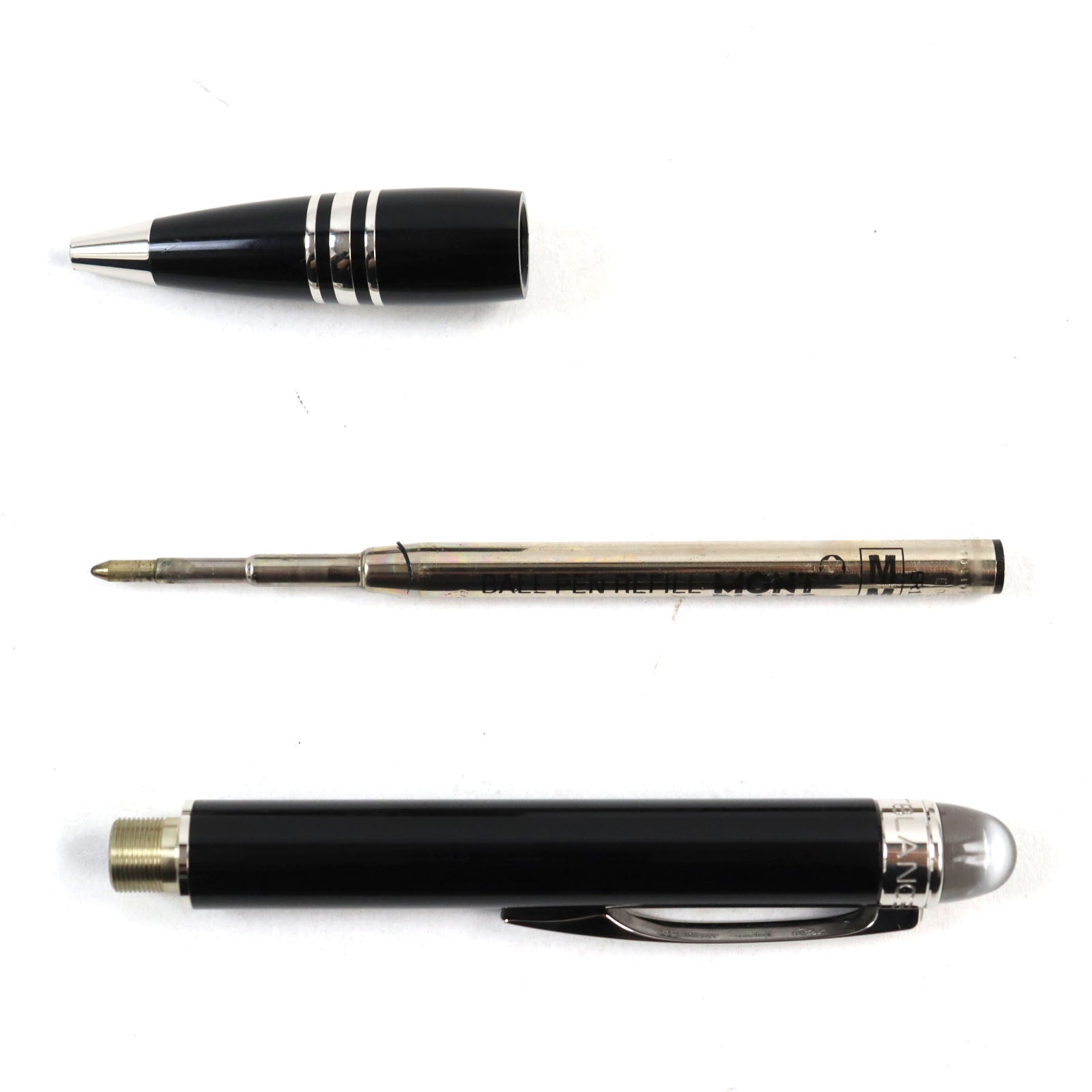 Montblanc Starwalker Ballpoint Pen Black Silver