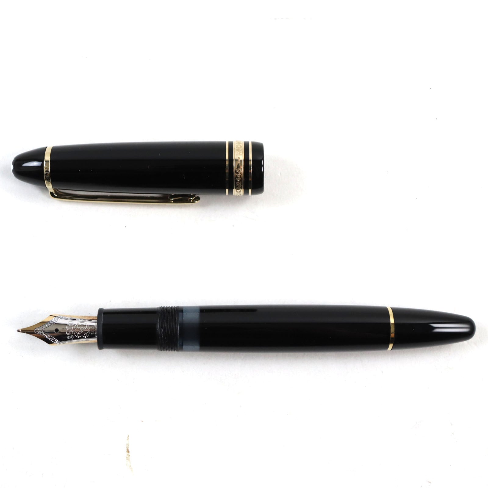 Montblanc Meisterstuck No.146 Fountain Pen Black Gold