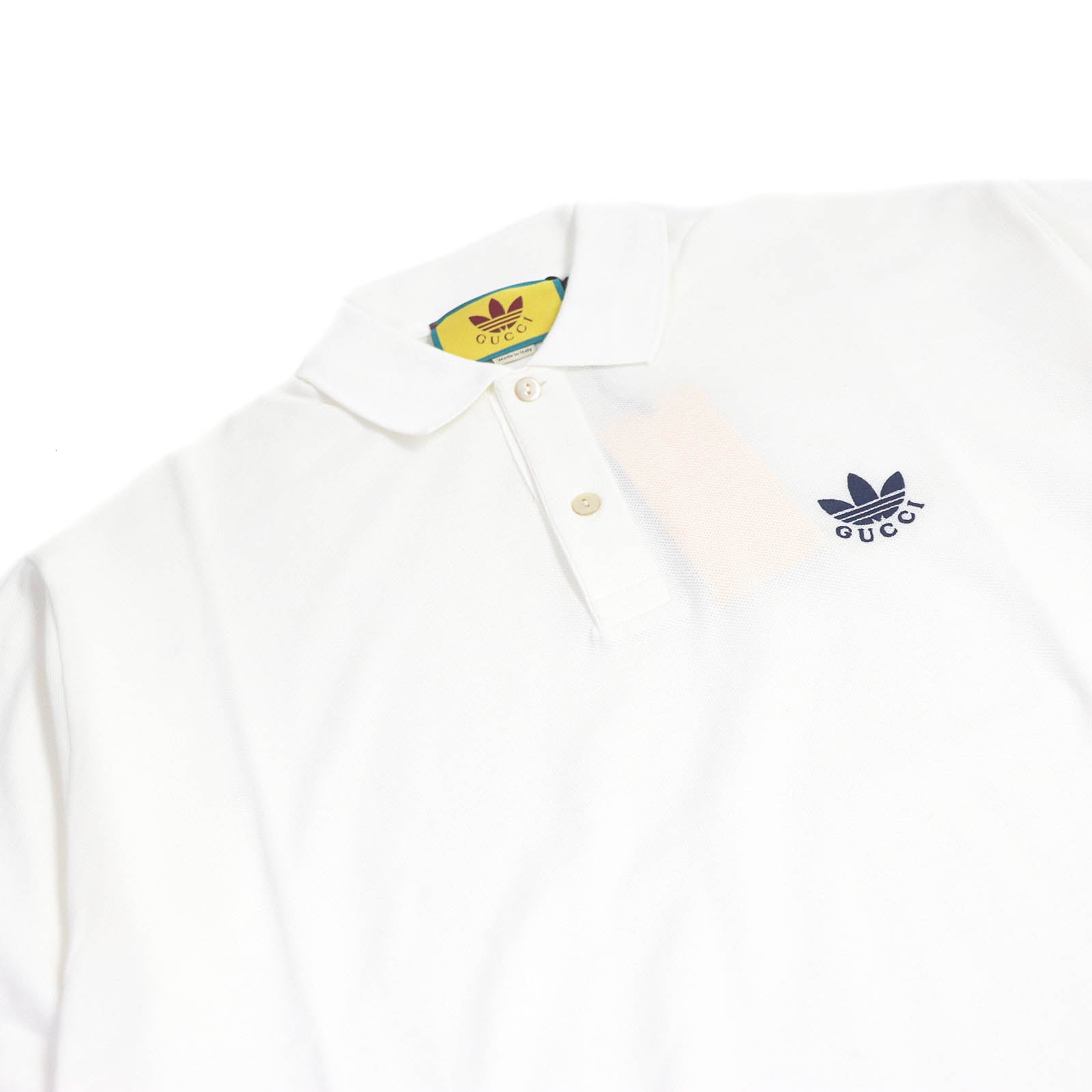 GUCCI adidas Embroidered Polo Shirt XXL