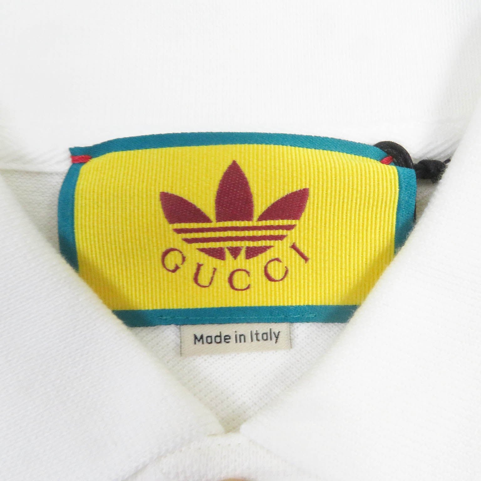 GUCCI adidas Embroidered Polo Shirt XXL