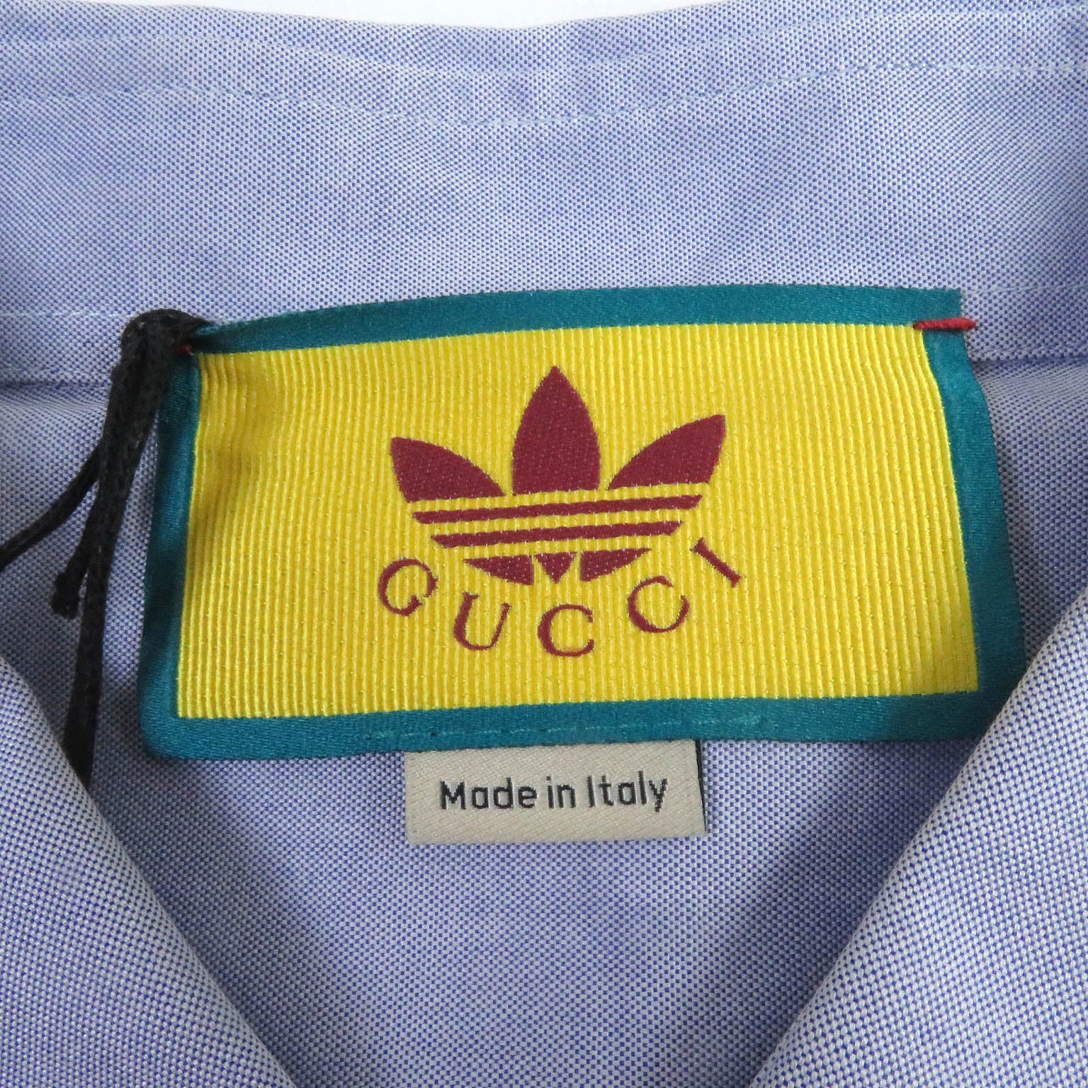 GUCCI adidas Embroidered Logo Oxford Shirt