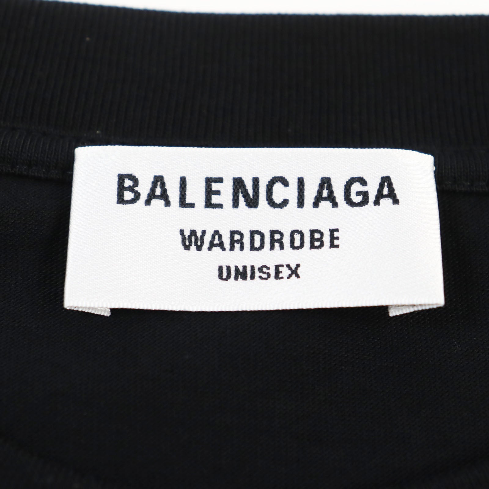 Balenciaga Logo Embroidered Cotton T-shirt XS