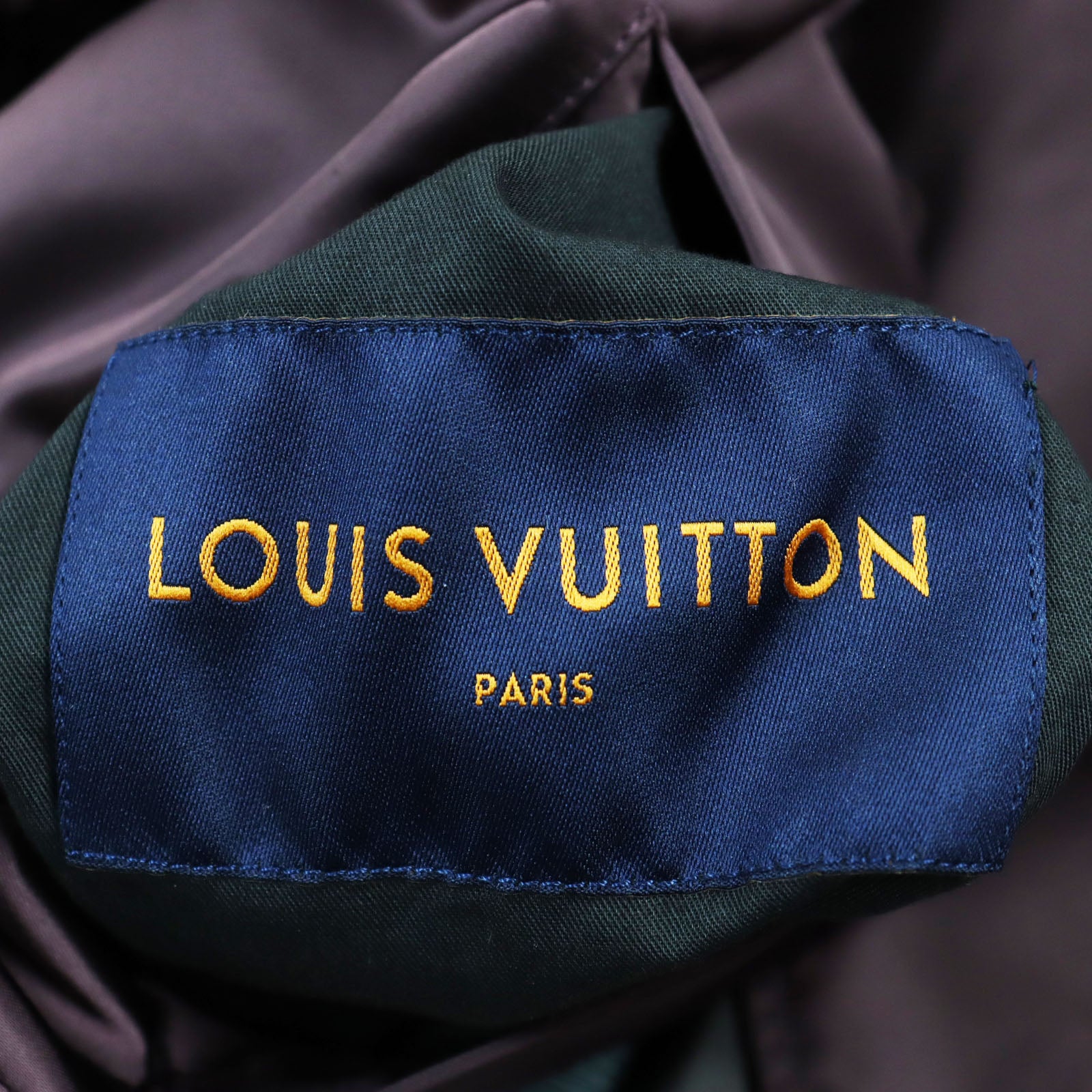 Louis Vuitton Nylon Cotton Python Leather Jacket